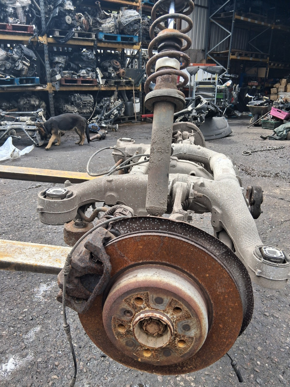2010 BMW 5 SERIES F10 N47 2.0 DIESEL 6 SPEED DIFF & REAR AXLE 7578149 RATIO 3:38