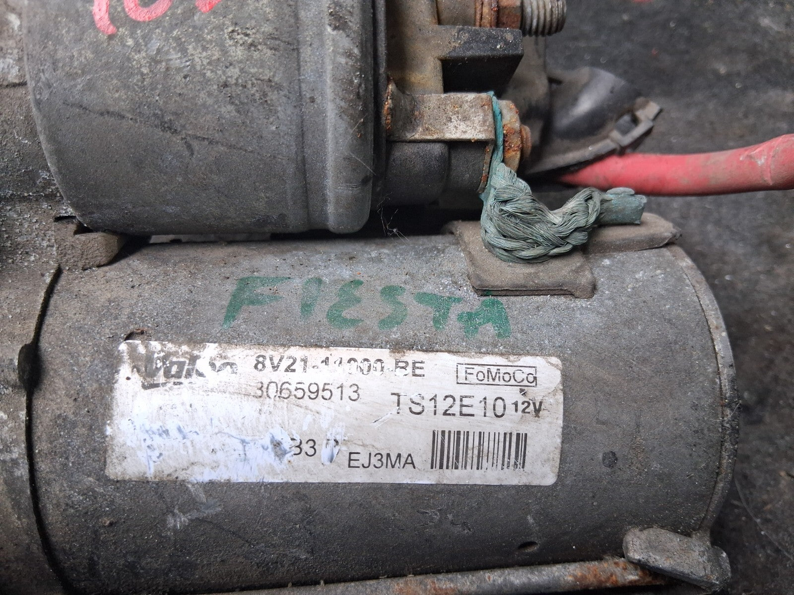 FORD FIESTA MK7 2016 1.0 PETROL STARTER MOTOR 8V2111000BE