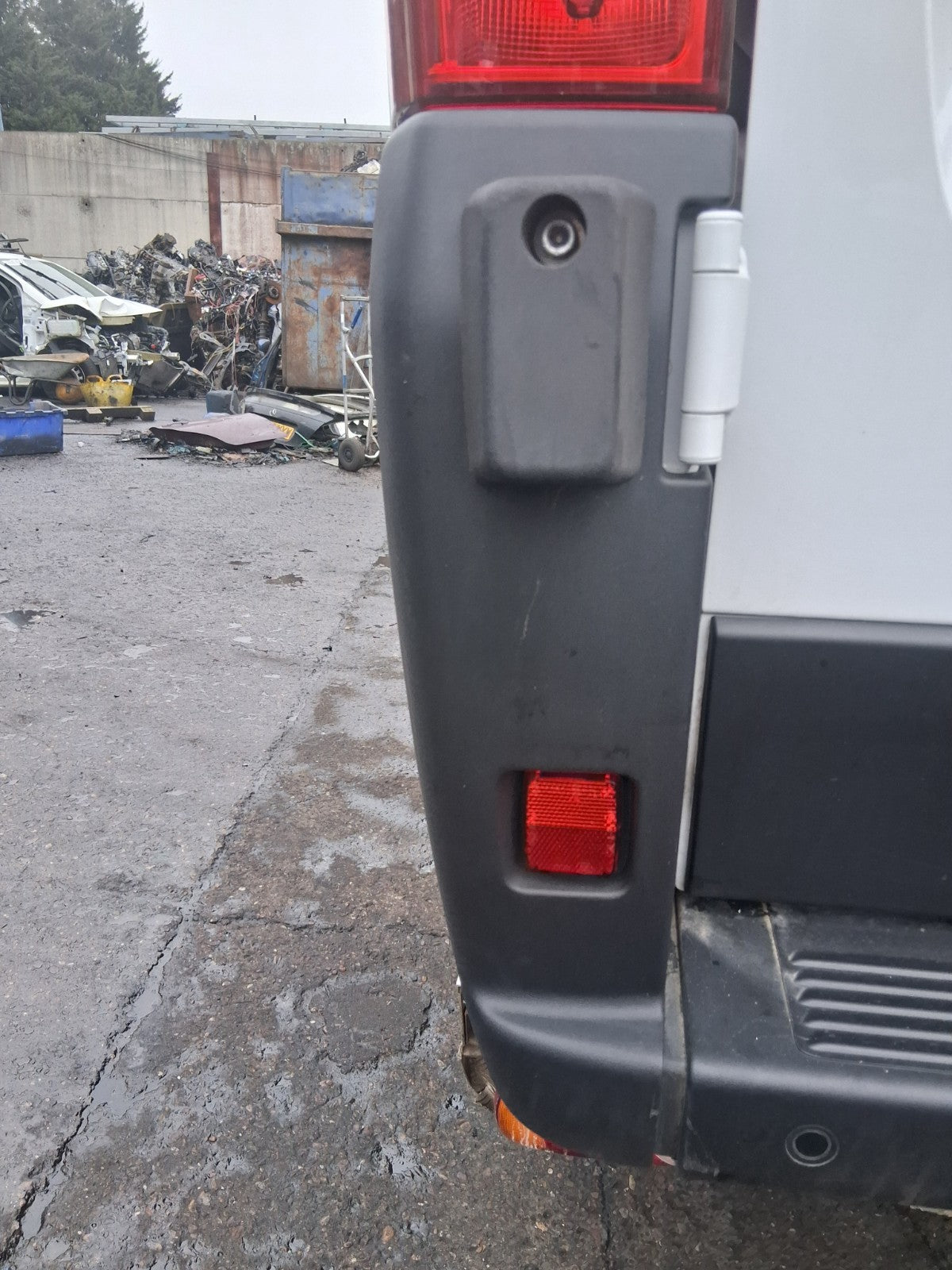 2025 FIAT DUCATO MK3 HIGH ROOF NSR PASSENGER SIDE REAR LEFT BUMPER CORNER