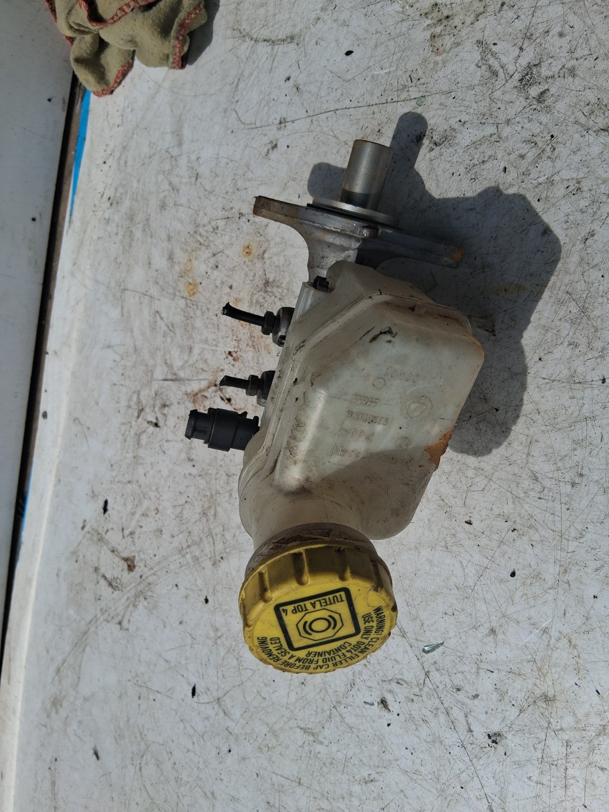 FIAT 500 2016 1.2 PETROL BRAKE MASTER CYLINDER 32069666