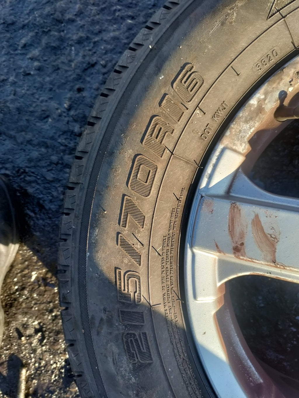 TOYOTA RAV 4 2003 MK2 16 INCH ALLOY WHEEL WITH TYRE 215/70R16