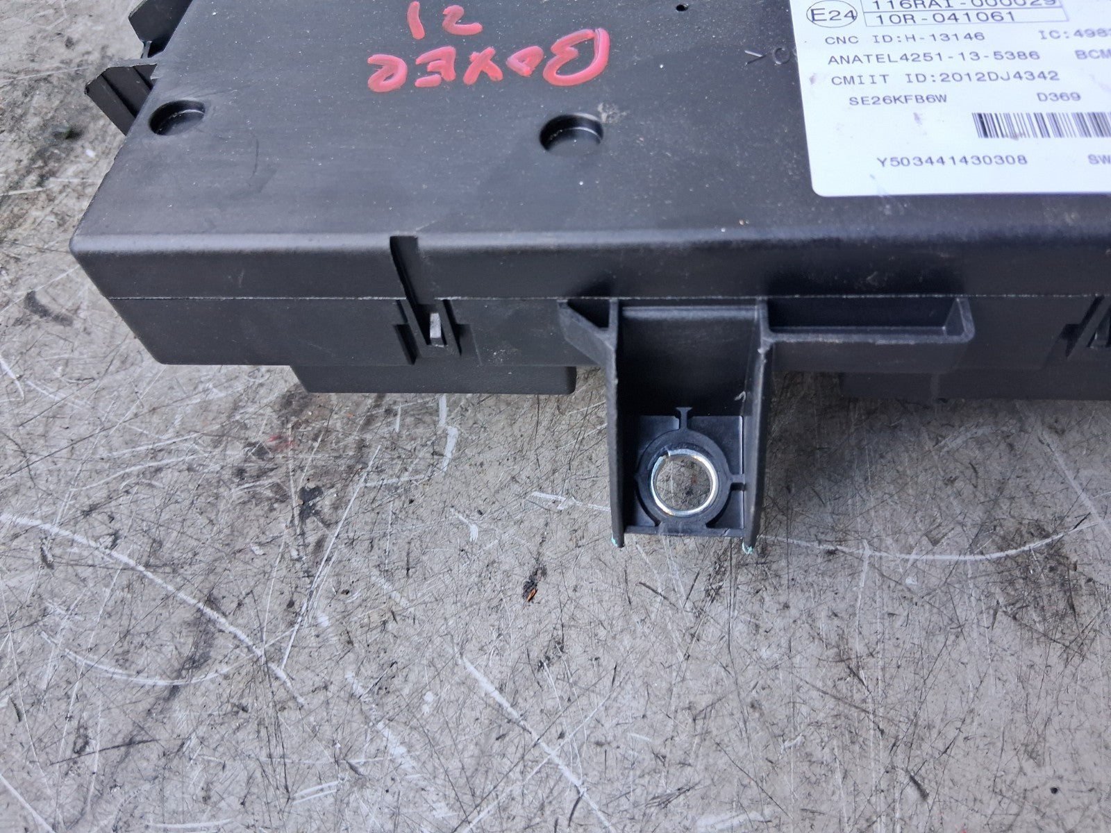 2021 PEUGEOT BOXER MK3 FUSE BOX RELAY BOX 1398635080