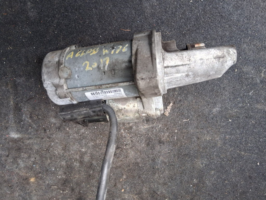 MERCEDES BENZ 2017 A CLASS W176 1.5 DIESEL STARTER MOTOR A6459060800