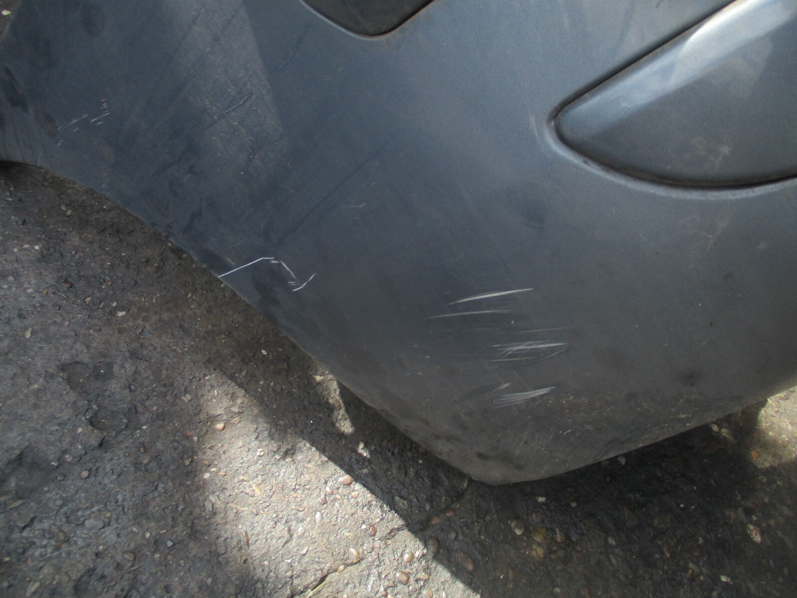 2009 CITROEN C4 GRAND PICASSO REAR COMPLETE BUMPER