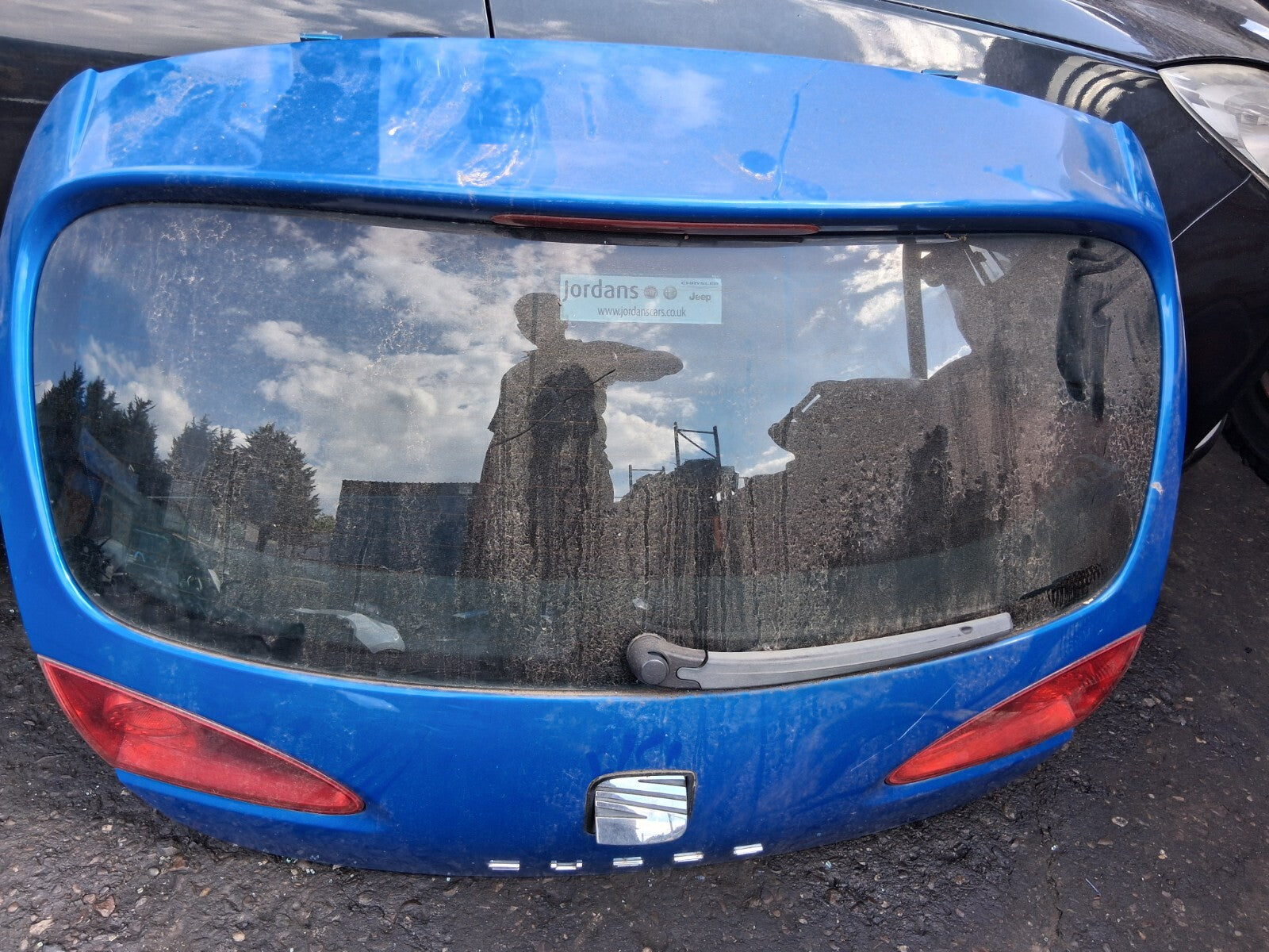2008 SEAT LEON CUPRA MK2 REAR HATCHBACK BOOTLID TAILGATE COMPLETE BLUE LZ5F