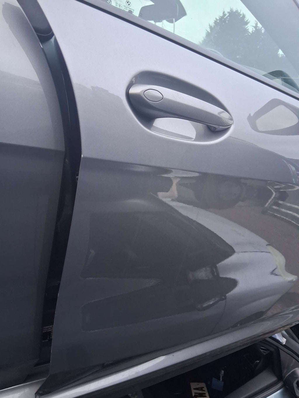 2024 BMW 2 SERIES F44 COUPE M SPORT OSF DRIVER SIDE FRONT BARE DOOR GREY C4W