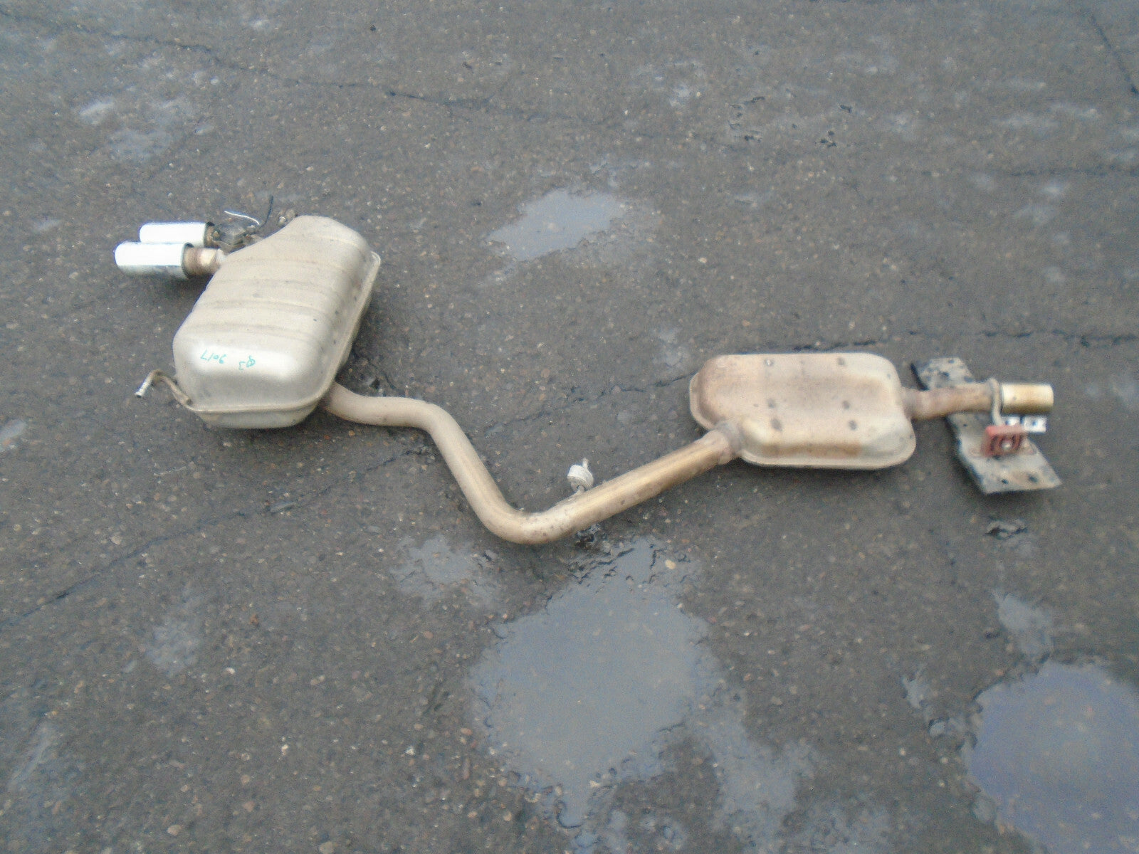 AUDI Q3 8U 2017 2.0 DIESEL EXHAUST SILENCER BACK BOX 5N0253411H