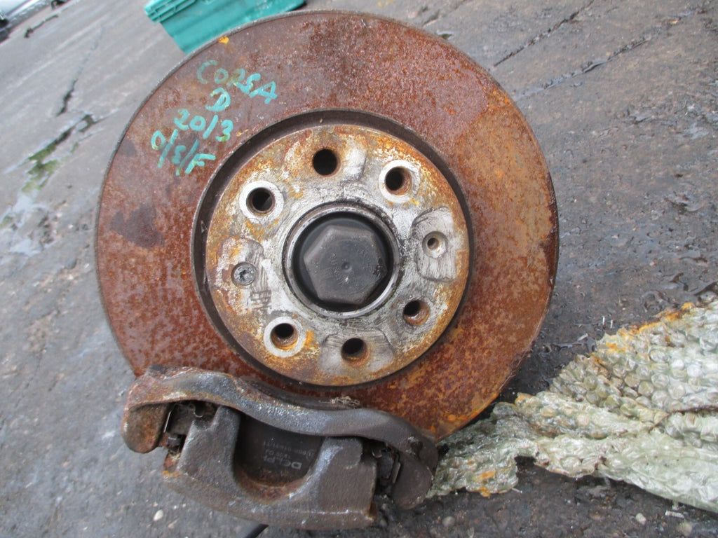 VAUXHALL CORSA D 1.4 PETROL OSF DRIVER SIDE FRONT HUB WHEEL BEARING SHAFT