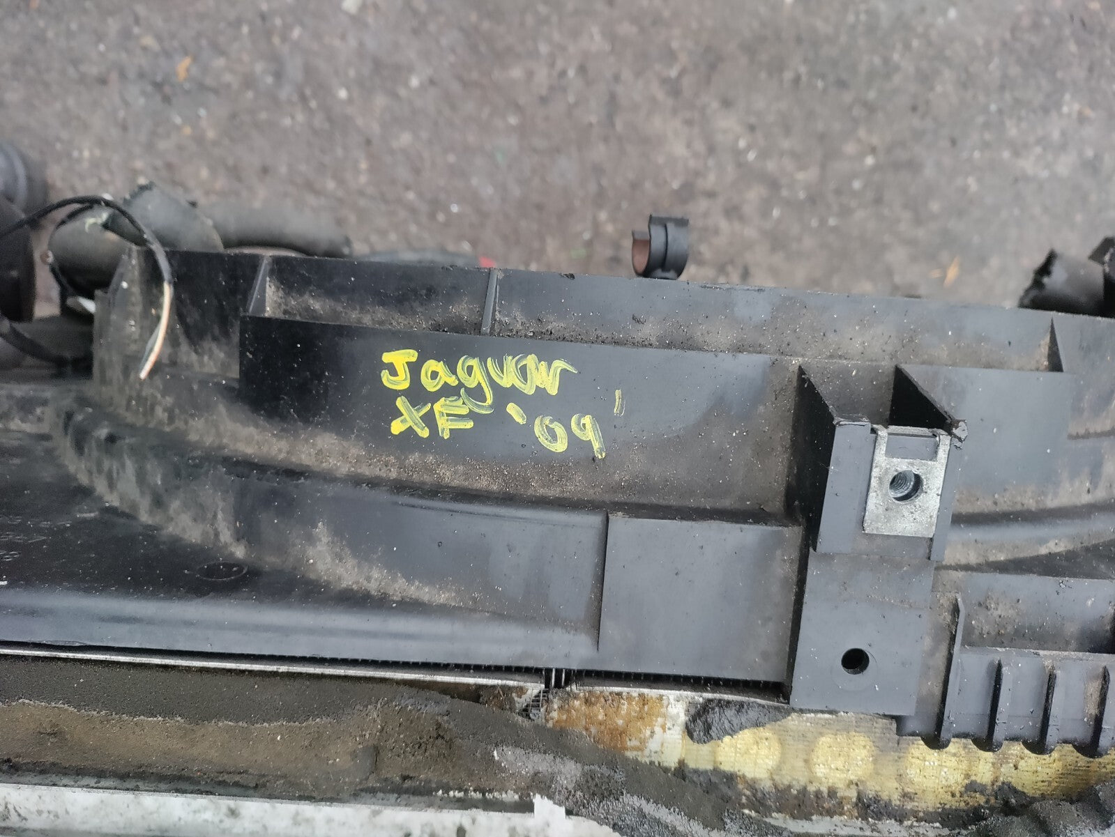 2009 JAGUAR XF X250 2.7 DIESEL COMPLETE RADIATOR RAD PACK 8X2319E839CC
