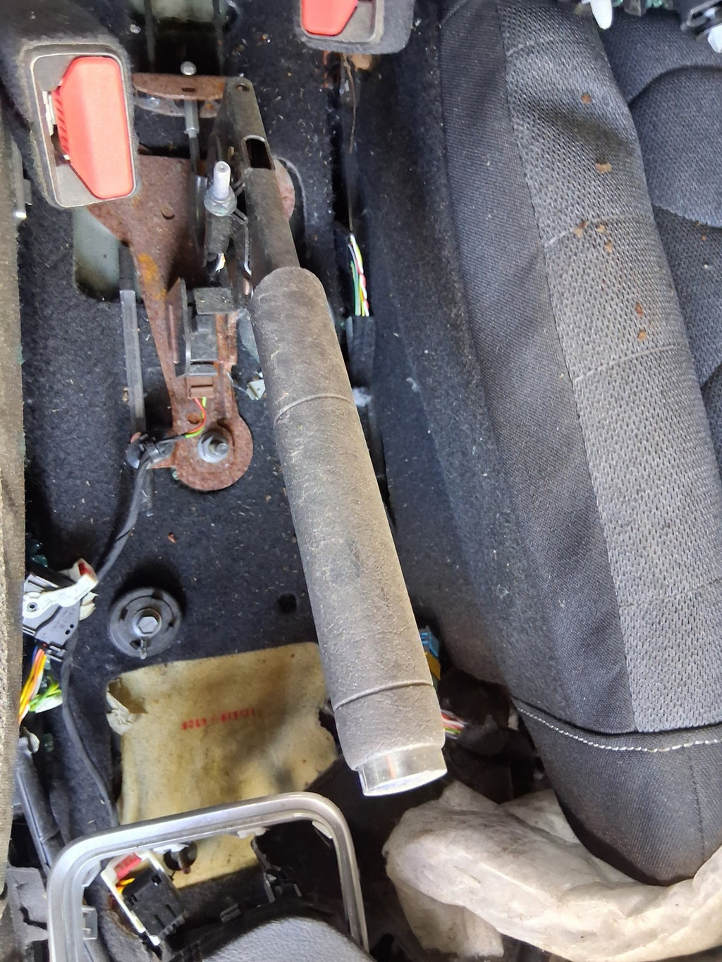 2021 CITROEN C3 MK3 MANUAL HANDBRAKE PARKING BRAKE LEVER MECHANISM