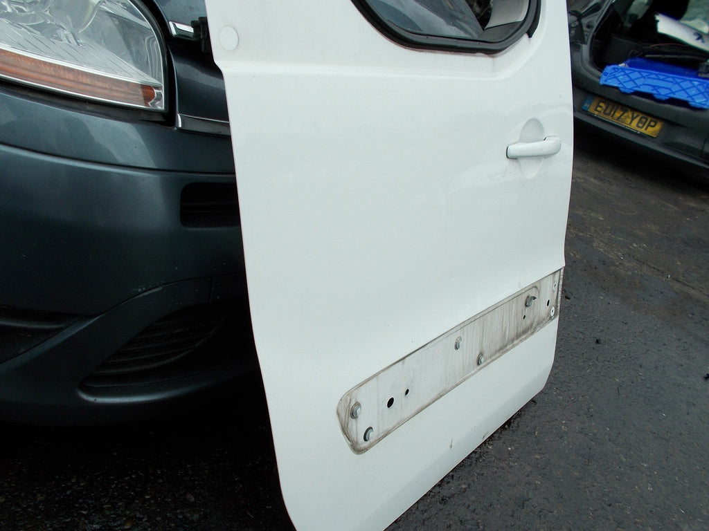 2013 PEUGEOT PARTNER MK2 OS DRIVER SIDE SIDE LOADING DOOR WHITE EWPA