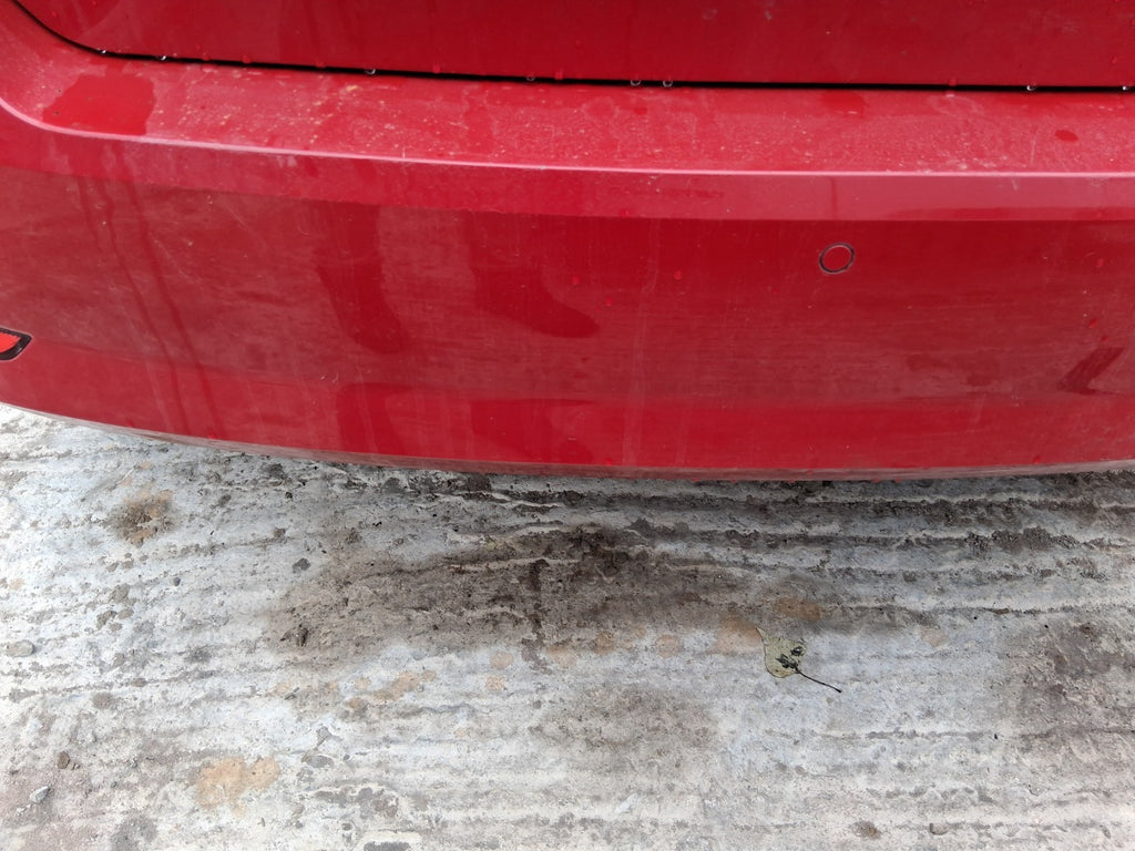 2019 SKODA FABIA MK3 NJ HATCHBACK COMPLETE REAR BUMPER RED