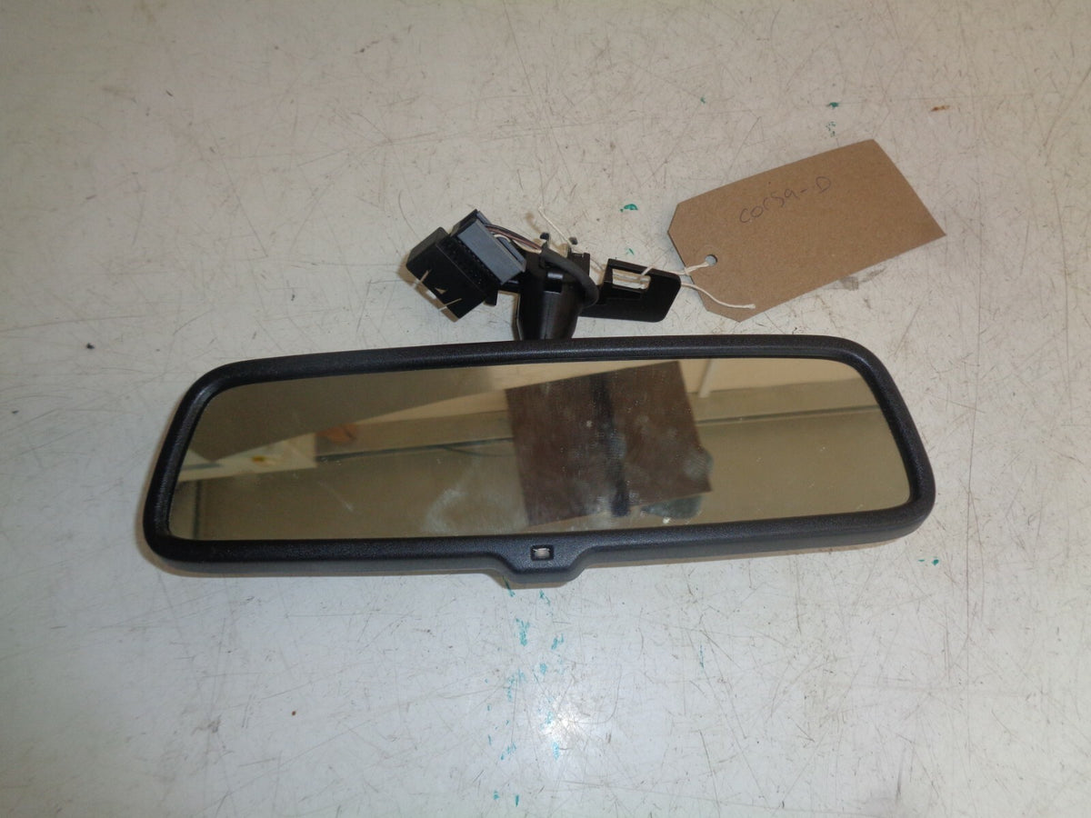 VAUXHALL ASTRA H CORSA D 08-14 AUTO DIMMING REAR VIEW INTERIOR MIRROR 13253546