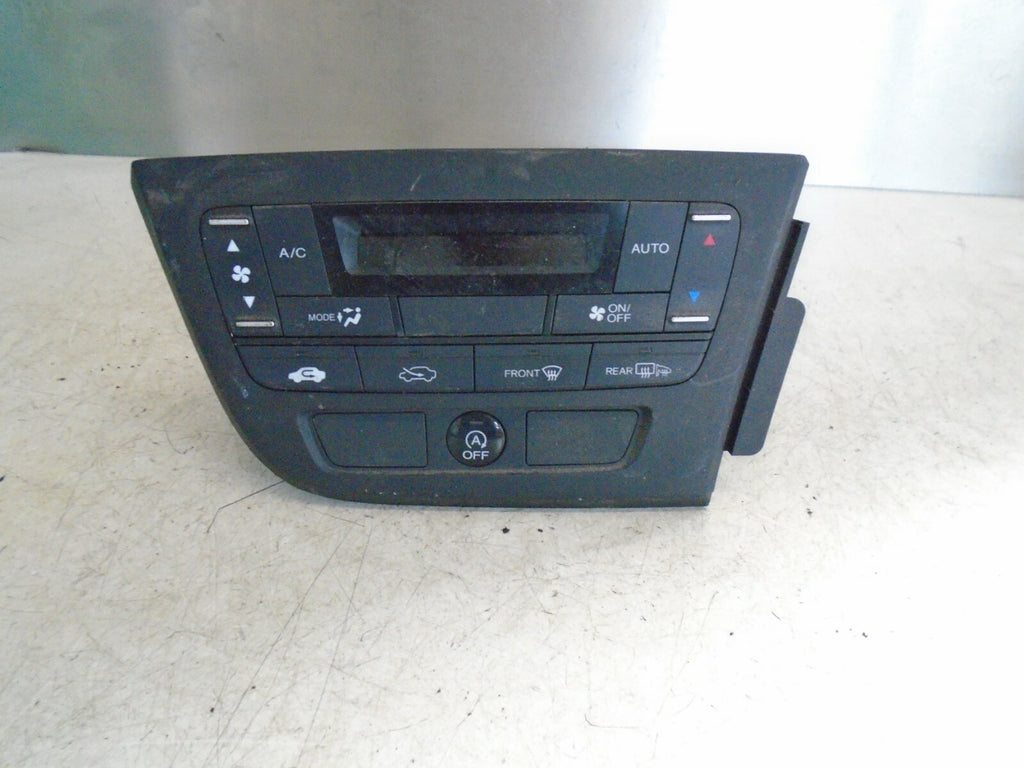 HONDA CIVIC 2014 MK9 HEATER CONTROL SWITCH PANEL 79600TA9E4