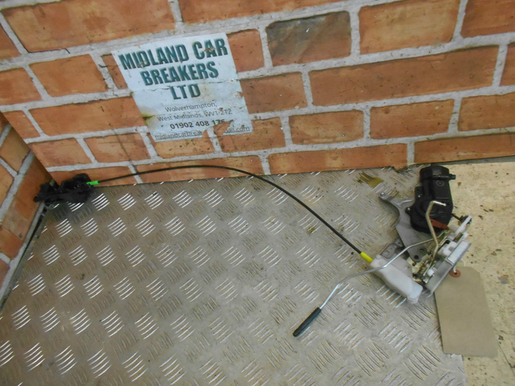 TOYOTA AYGO 2013 3 DOOR OS DRIVER SIDE DOOR LOCK MECH & INTERIOR HANDLE