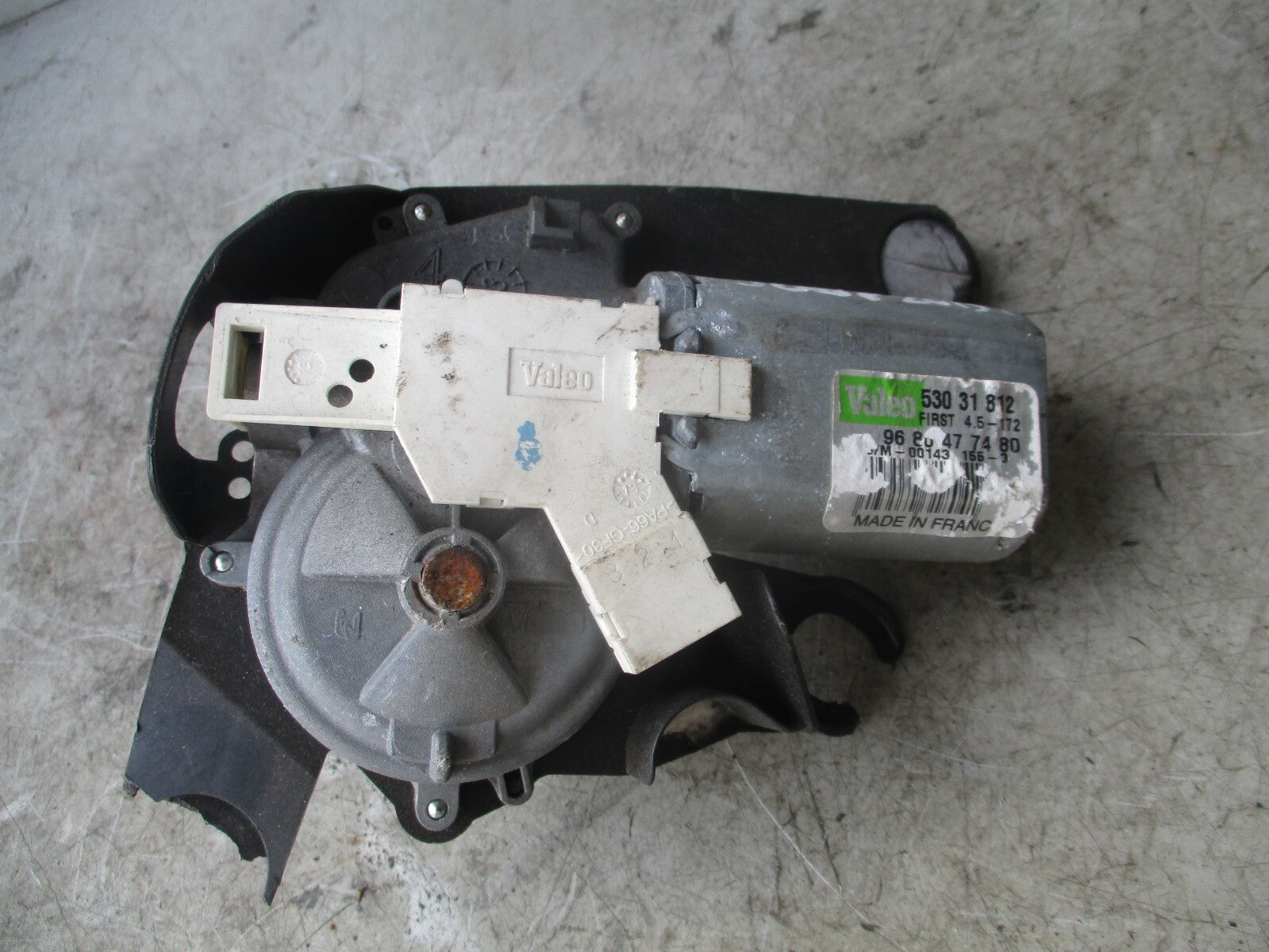 2013 PEUGEOT 5008 REAR SCREEN HATCH BACK WIPER MOTOR 53031812