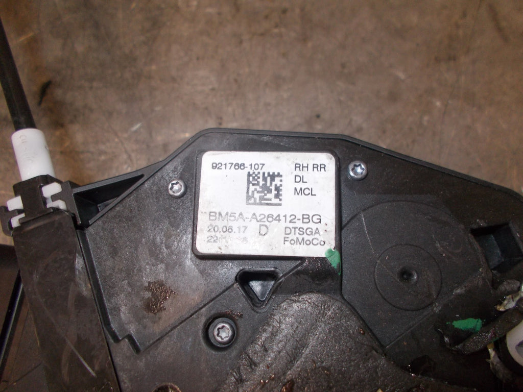 FORD FOCUS 2017 MK3 OSR DRIVER SIDE REAR DOOR LOCK MECHANISM BM5AA26412BG