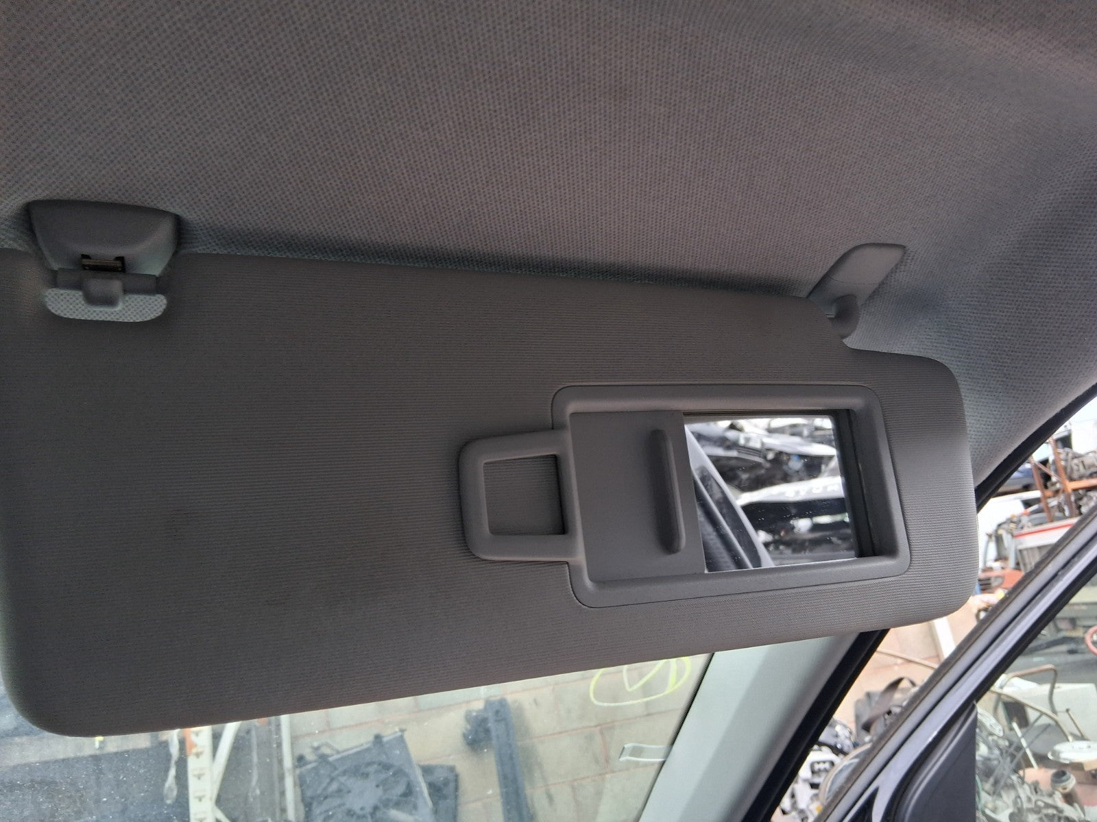 2020 SKODA FABIA MK3 NJ HATCHBACK OSF DRIVER SIDE FRONT RIGHT SUN VISOR SHADE