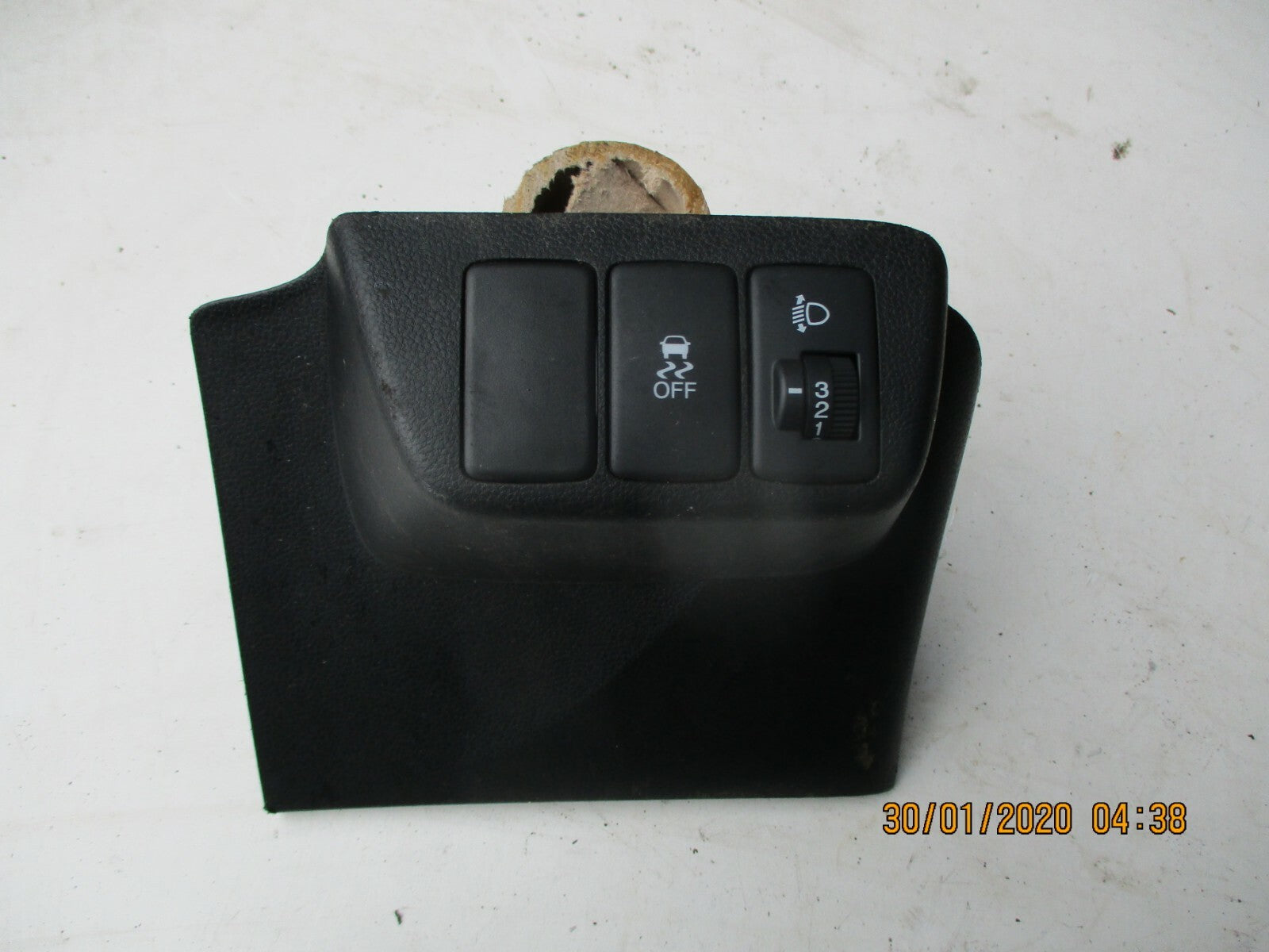 HONDA JAZZ MK3 2015 DASH LIGHT AIM OFF CONTROL SWITCH TRIM LID FUSE 77310-TF0-00