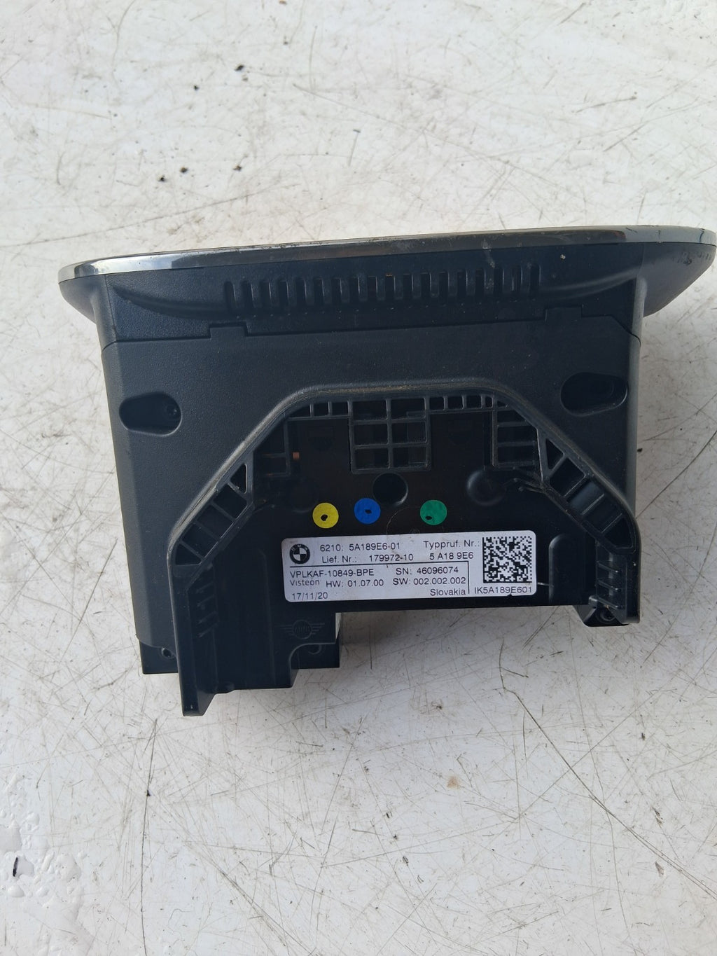 2021 MINI COUNTRYMAN F60 1.5 PETROL DIGITAL INSTRUMENT CLUSTER SPEEDO 5A189E6