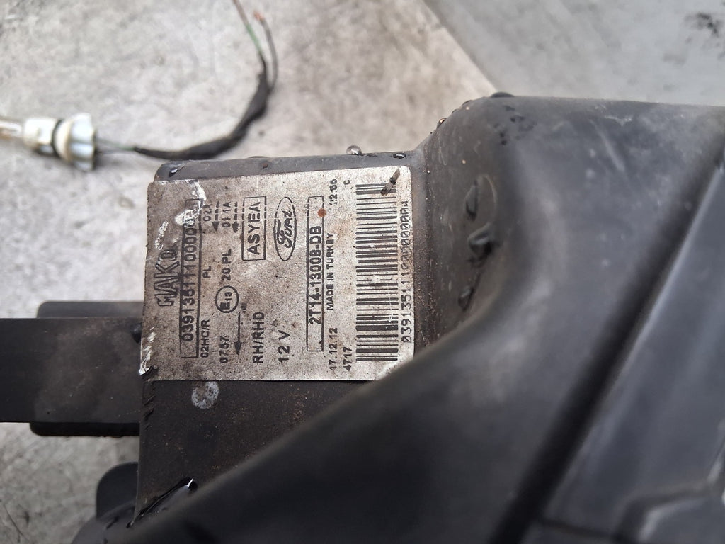 2011 FORD TRANSIT CONNECT MK1 OSF DRIVER SIDE FRONT RIGHT HEADLIGHT 2T1413008DB