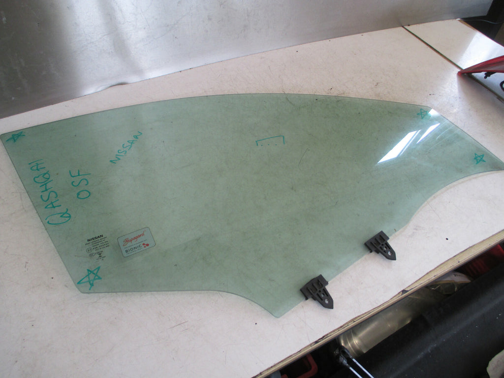 NISSAN QASHQAI J11 MK2 OSF DRIVER SIDE FRONT DOOR WINDOW GLASS