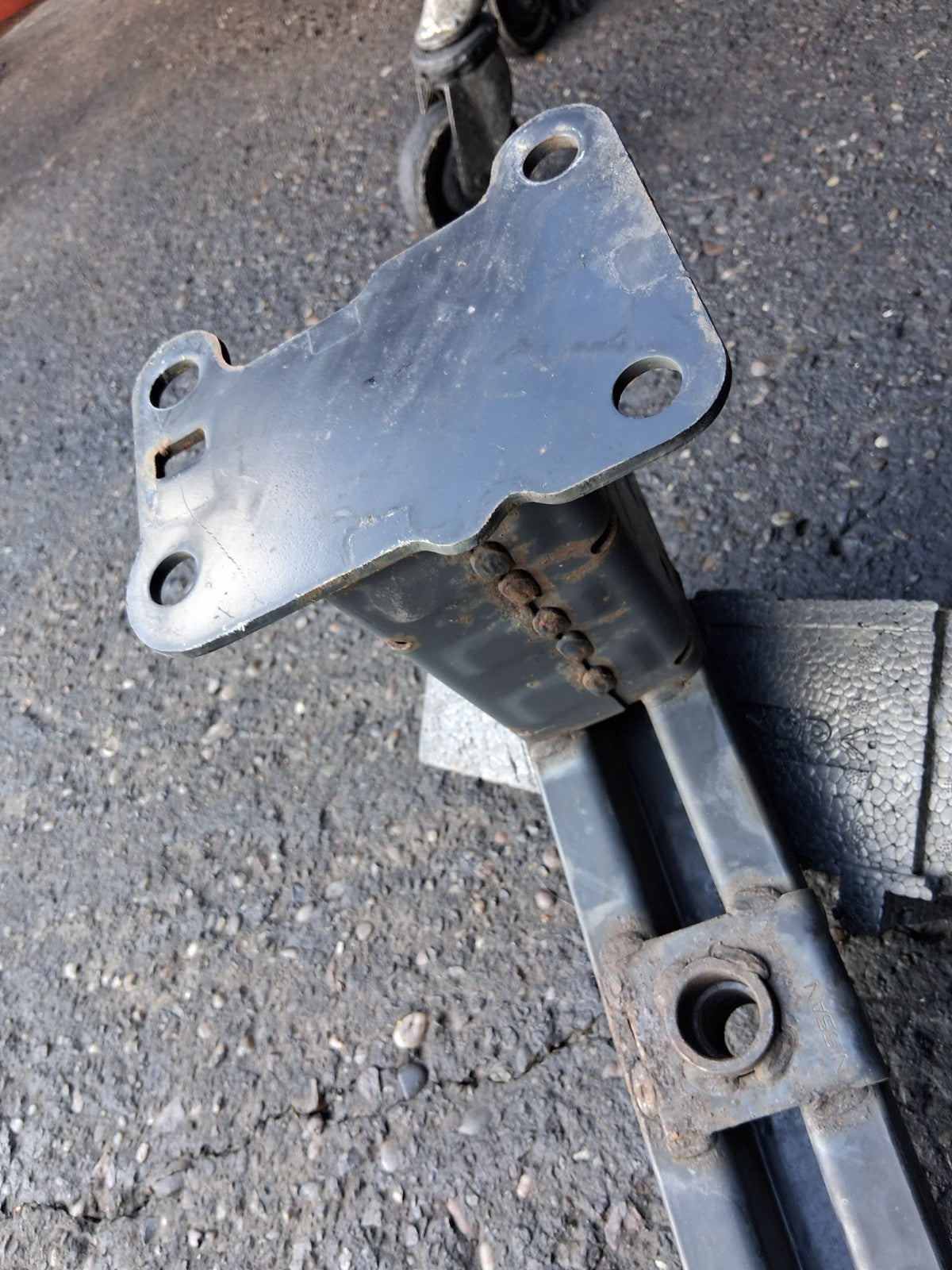 2008 NISSAN QASHQAI J10 MK1 REAR REINFORCEMENT BUMPER CRASH BAR