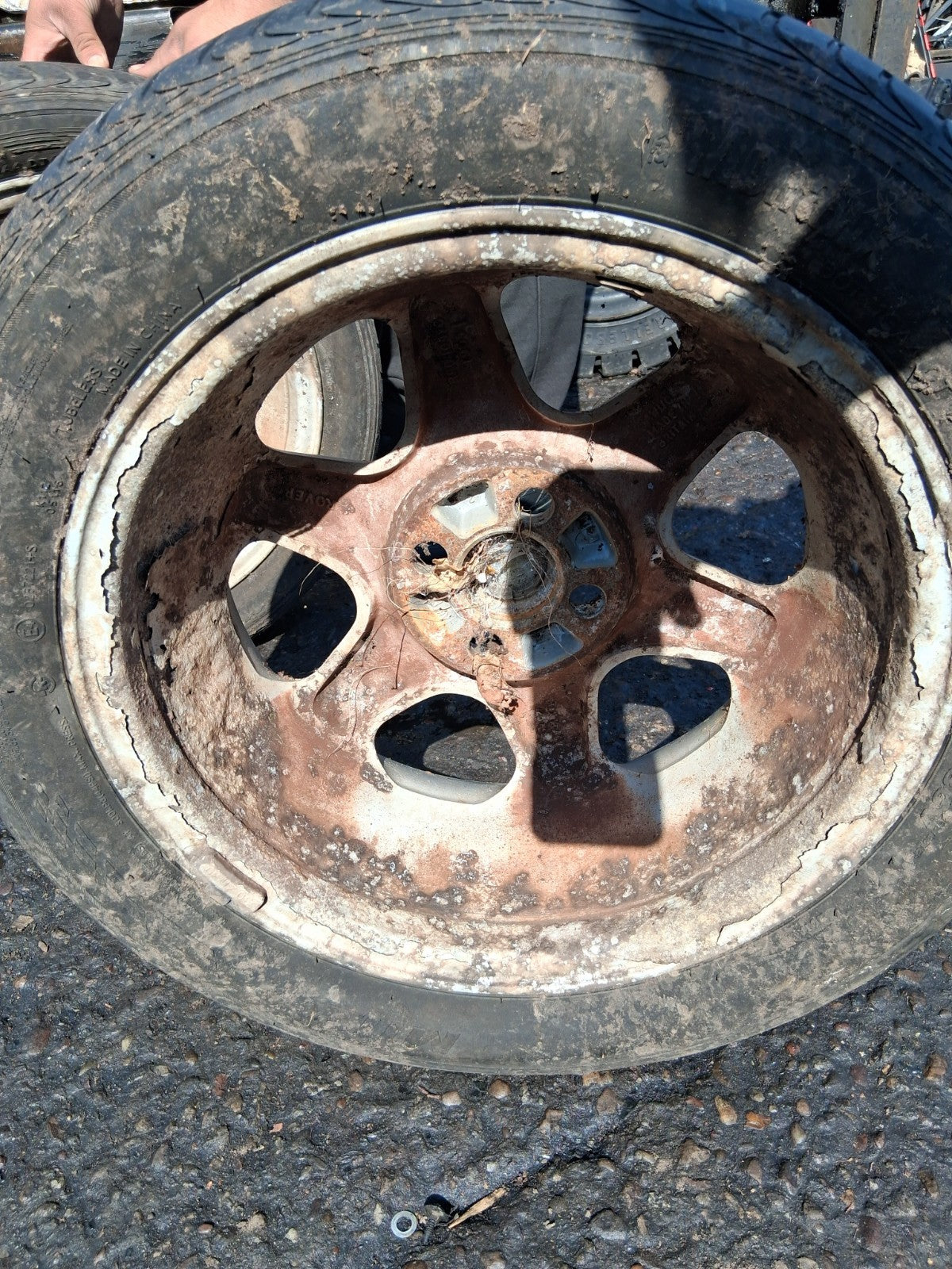 MG MGF 1996 MK1 15 INCH ALLOY WHEEL WITH TYRE 205/50R15