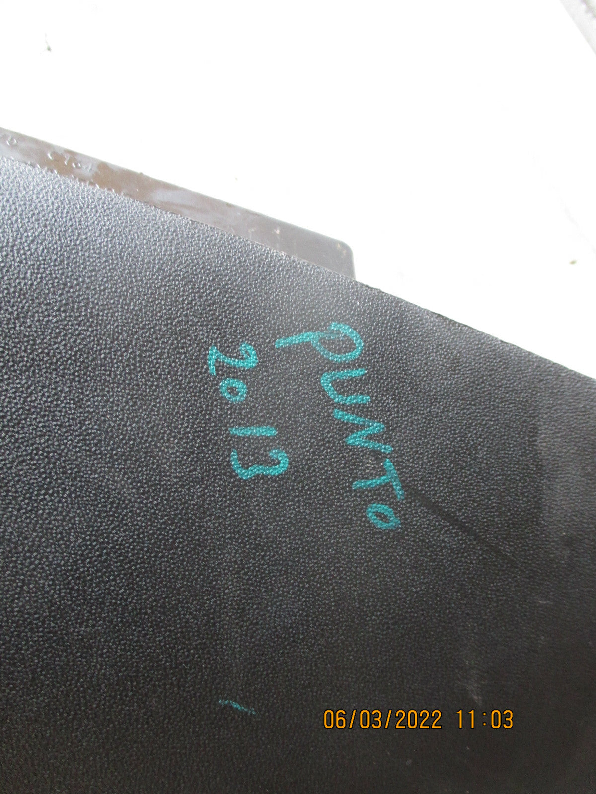 FIAT GRANDE PUNTO 2013 MK3 NSF FRONT PASSENGER SIDE GLOVE BOX 735495675