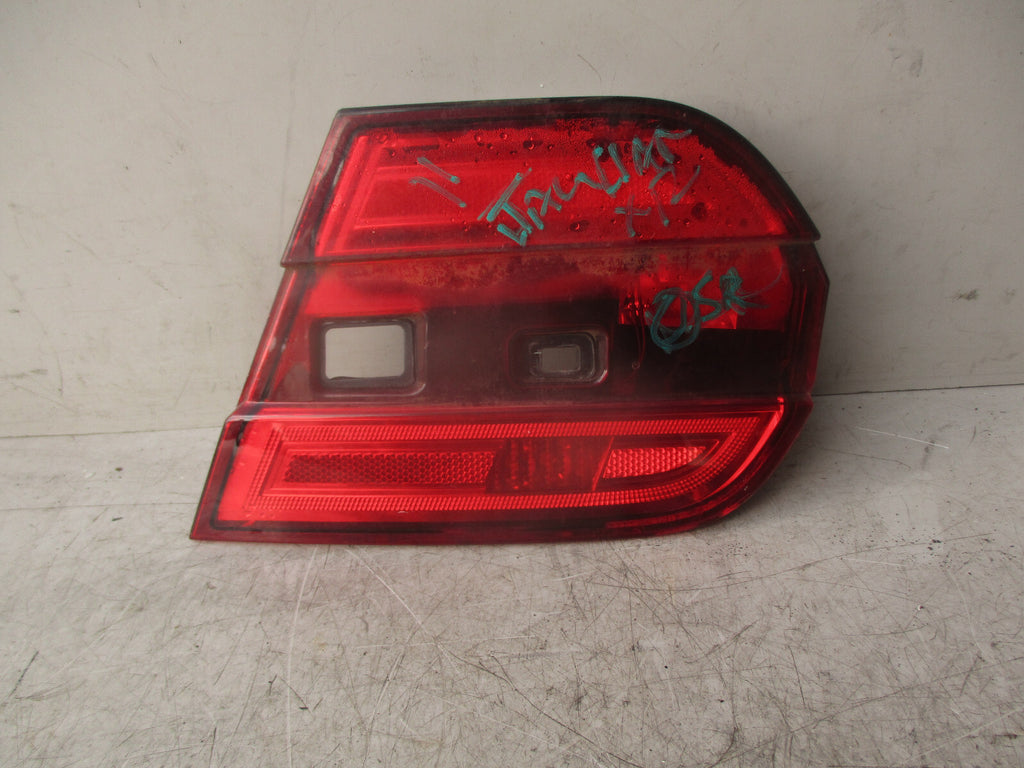 2011 JAGUAR XF X250 OSR DRIVER SIDE REAR RIGHT INNER TAIL LIGHT CX2315K272AA