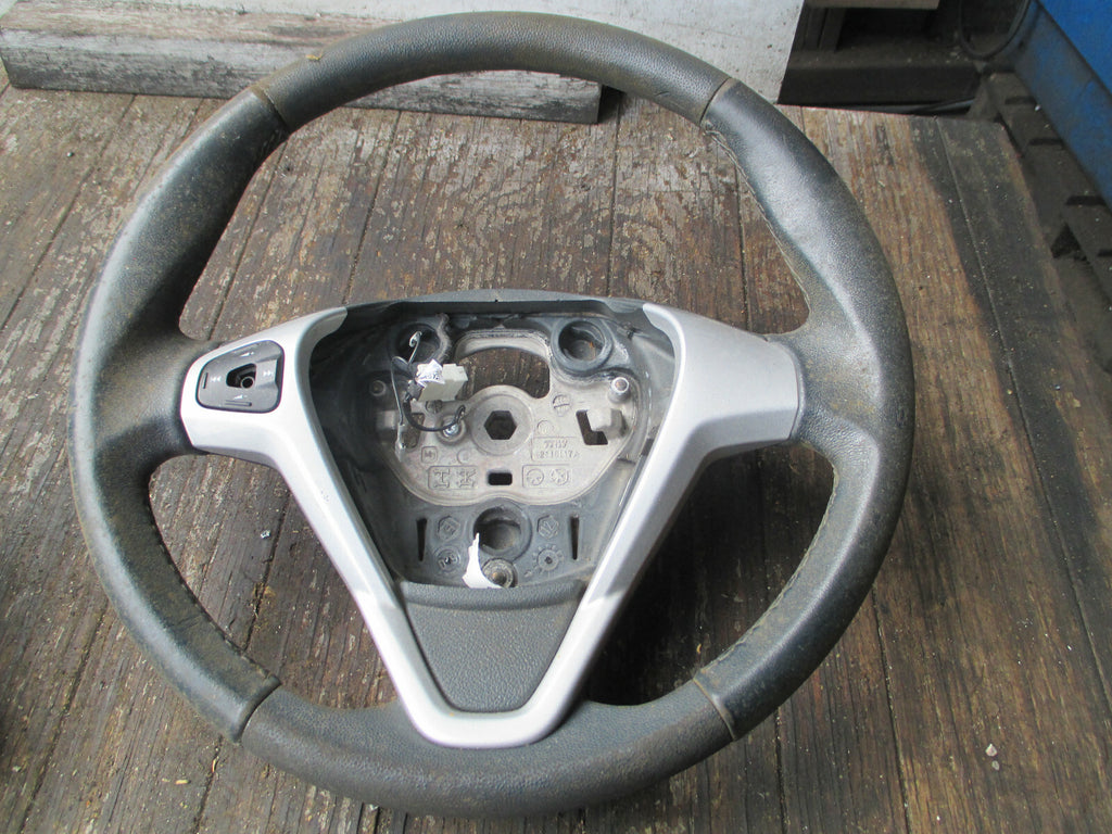 FORD FIESTA 2009 MK7 3 SPOKE MULTIFUNCTION STEERING WHEEL 8A613600EG