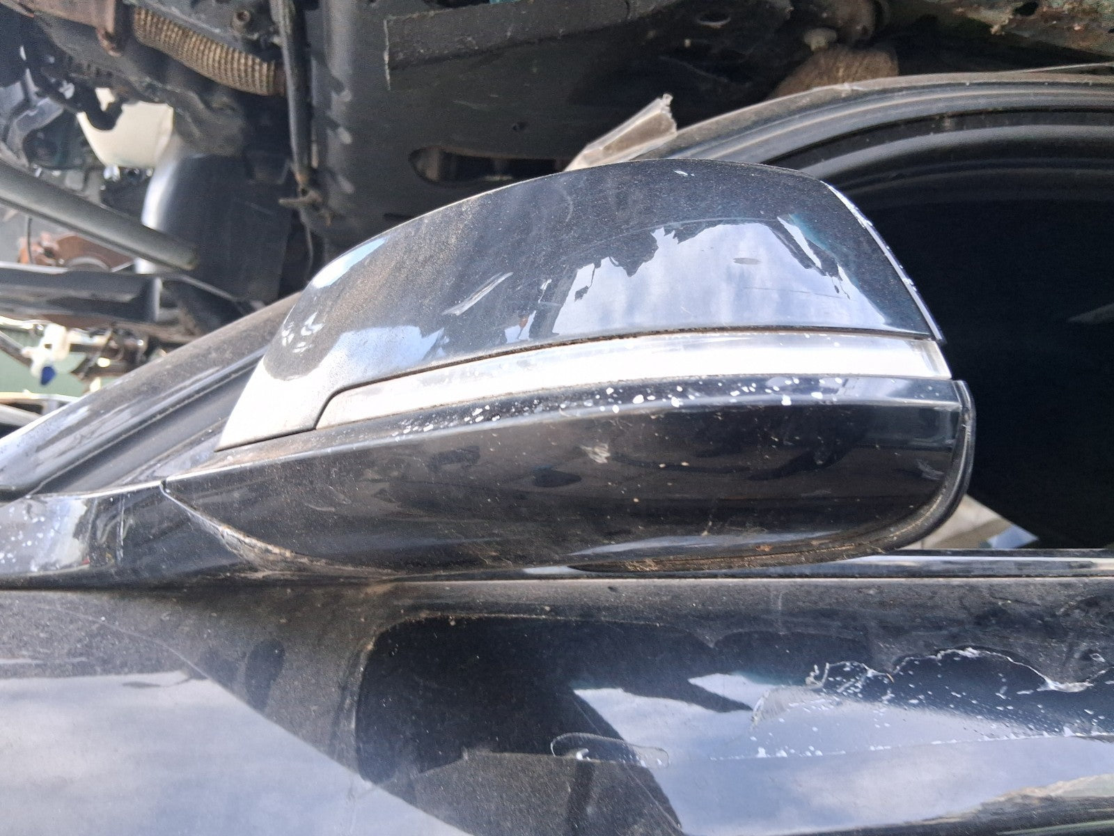 2019 BMW 1 SERIES F20 NSF PASSENGER SIDE WING MIRROR BLACK SAPPHIRE METALLIC 475