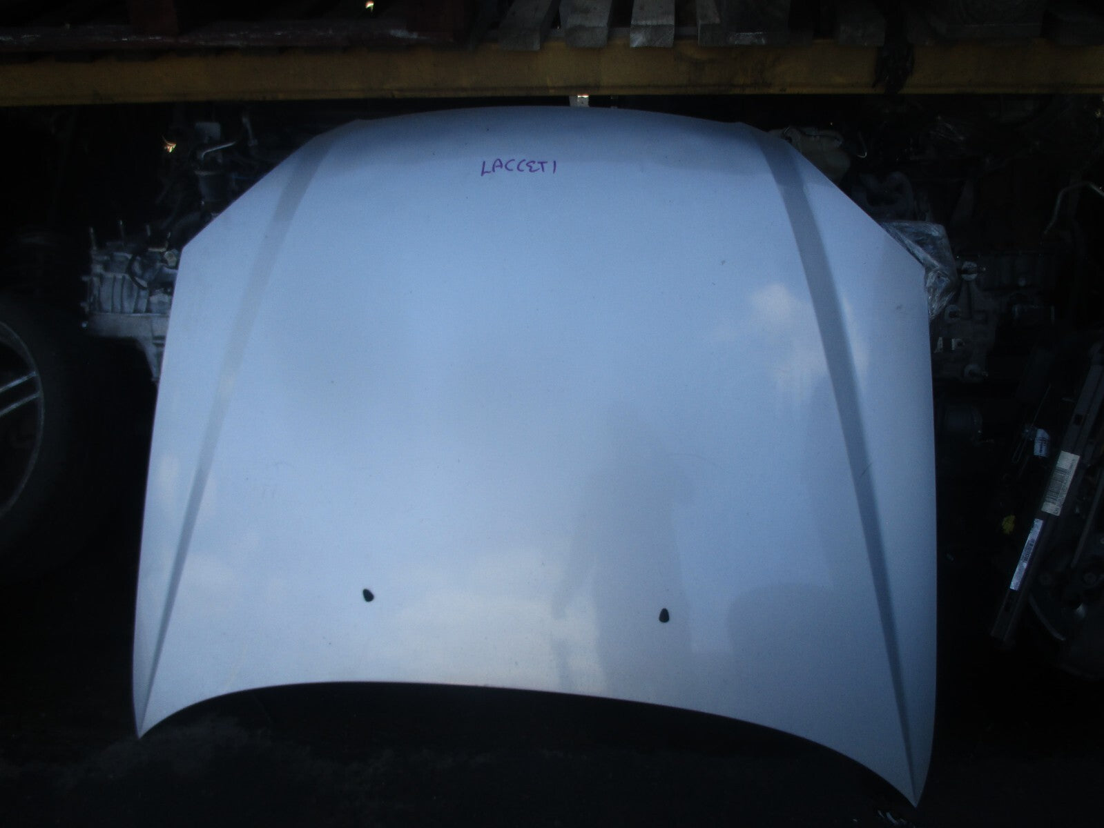 CHEVROLET LACETTI 2006 FRONT BONNET HOOD SILVER