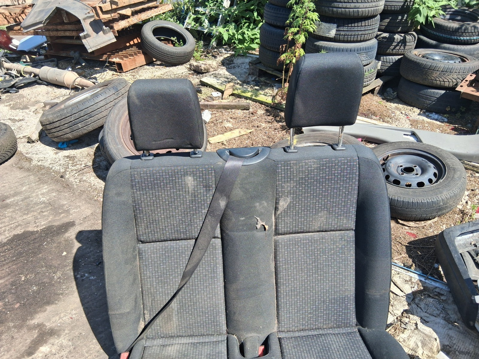 2018 MERCEDES SPRINTER W907 NSF PASSENGER SIDE FRONT LEFT DOUBLE SEAT