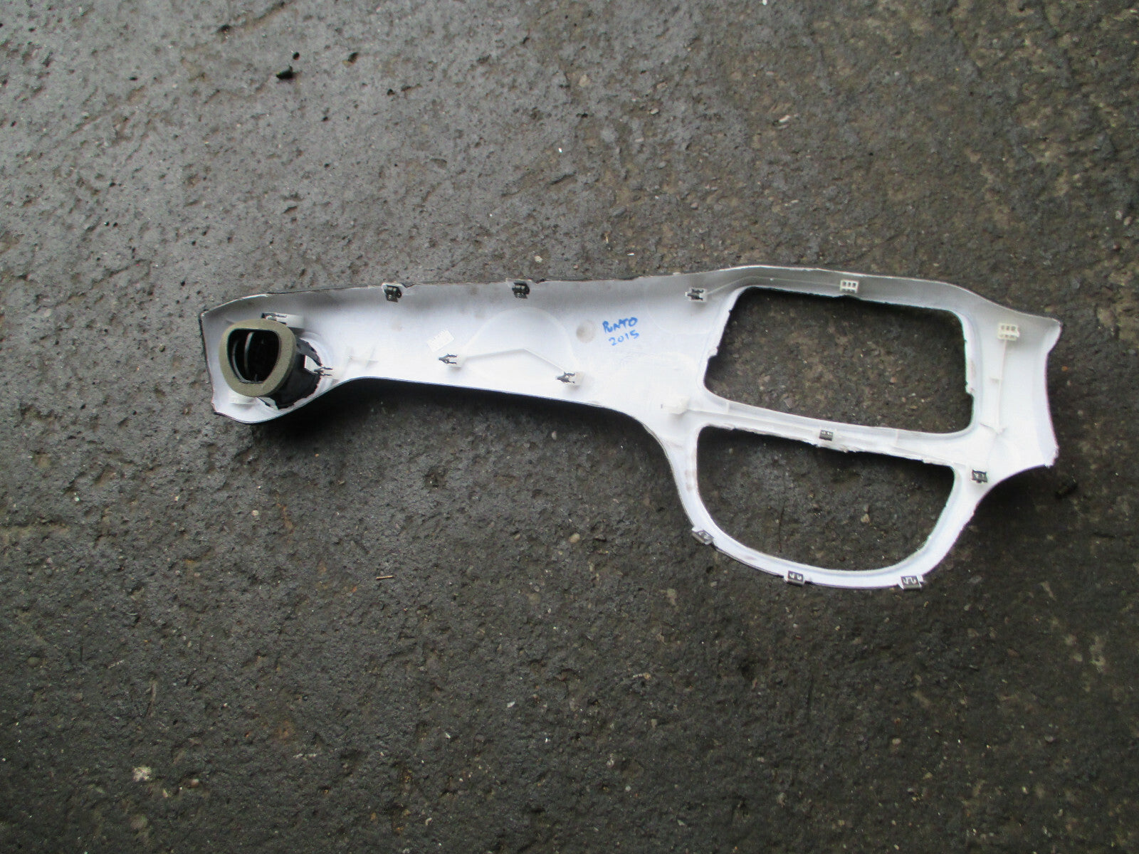 FIAT PUNTO 2015 EVO MK3 3 DOOR NS PASSENGER FRONT DASHBOARD AIR VENT TRIM