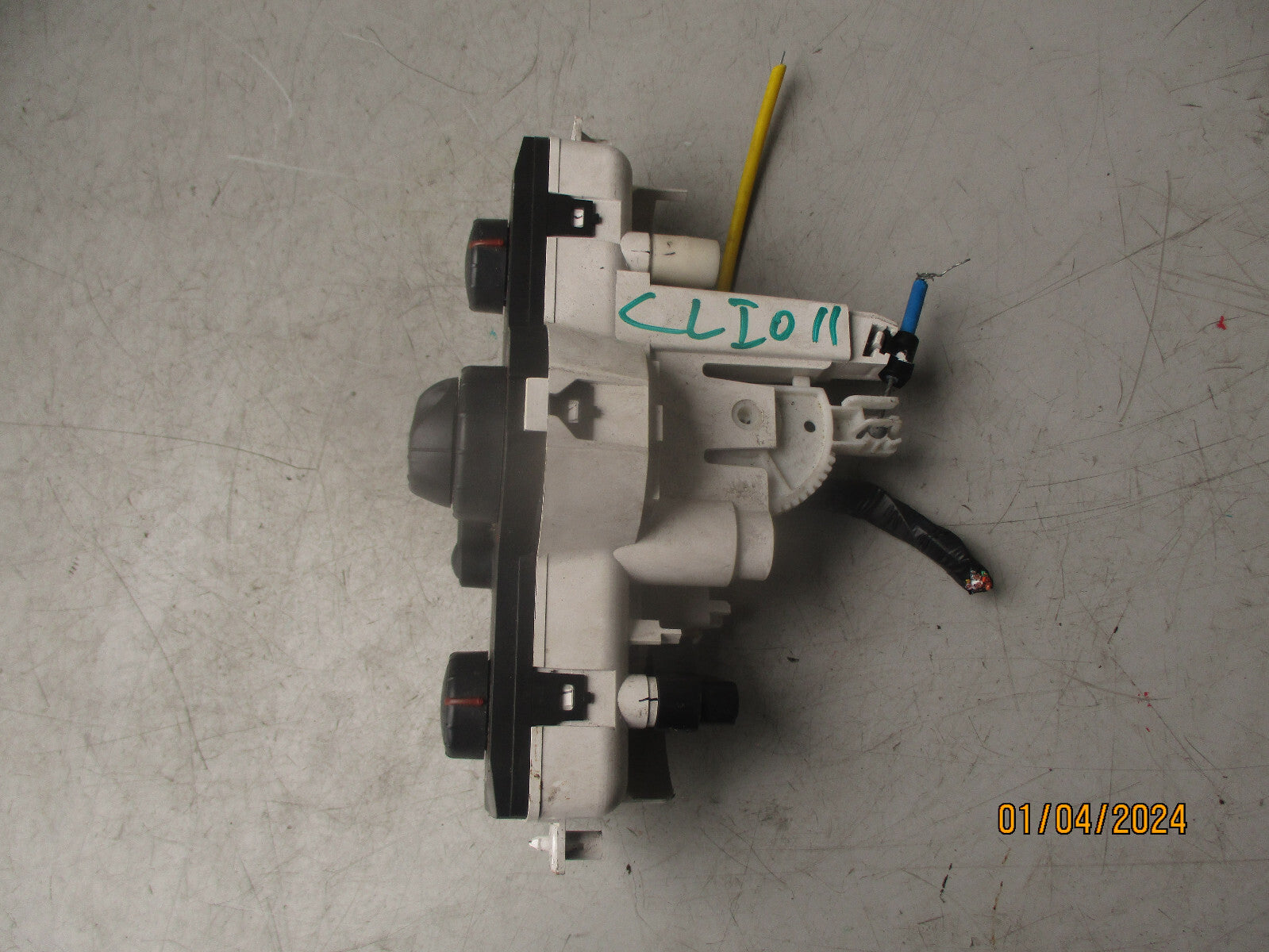 2011 RENAULT CLIO HEATER CLIMATE CONTROL SWITCH PANEL 030966N