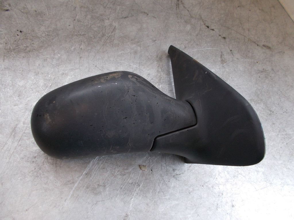 1999 RENAULT CLIO MK2 OS DRIVERS SIDE WING MIRROR DOOR MIRROR E2017005 BLACK