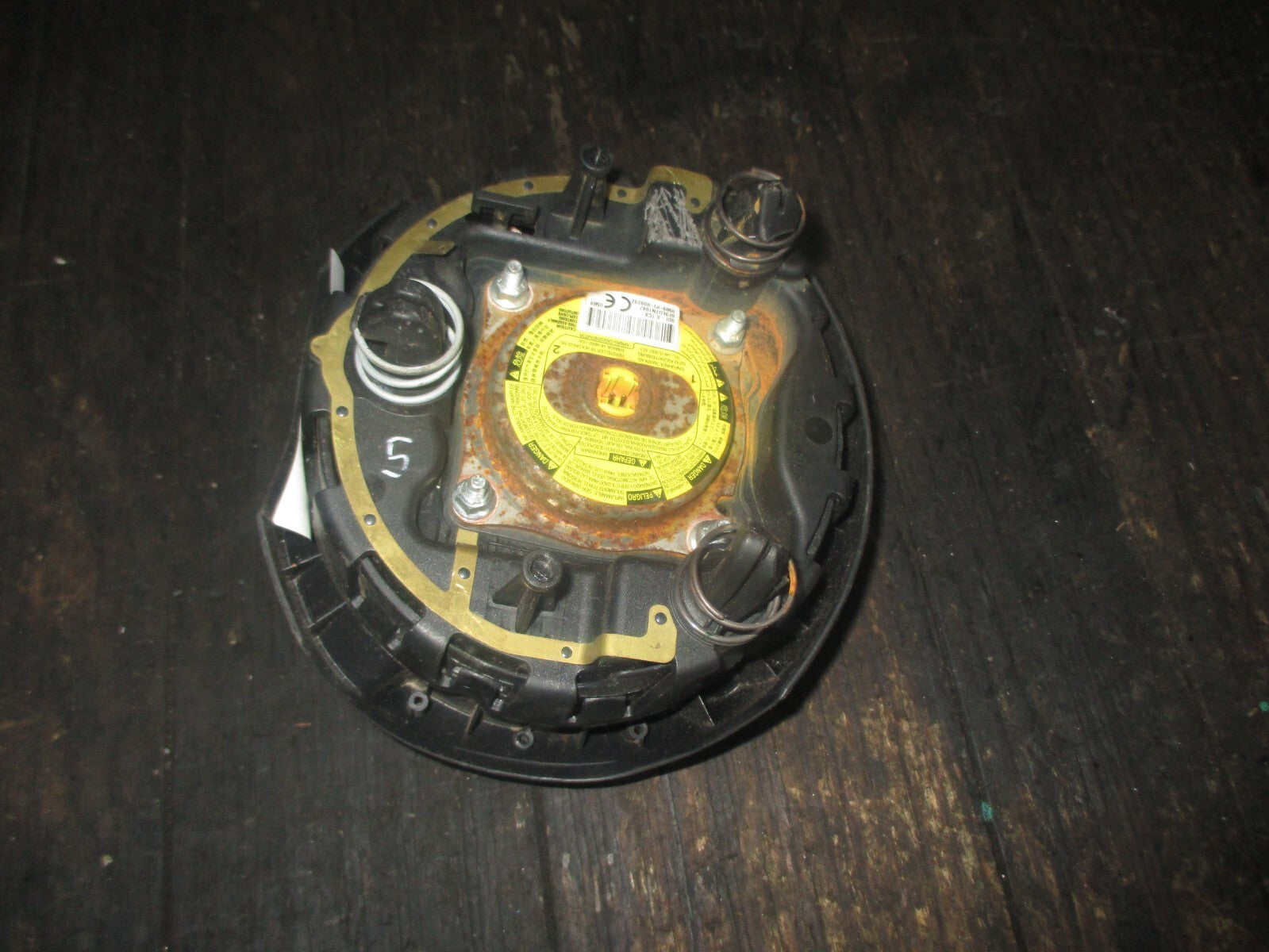 NISSAN MICRA K13 2014 DRIVER STEERING WHEEL AIRBAG