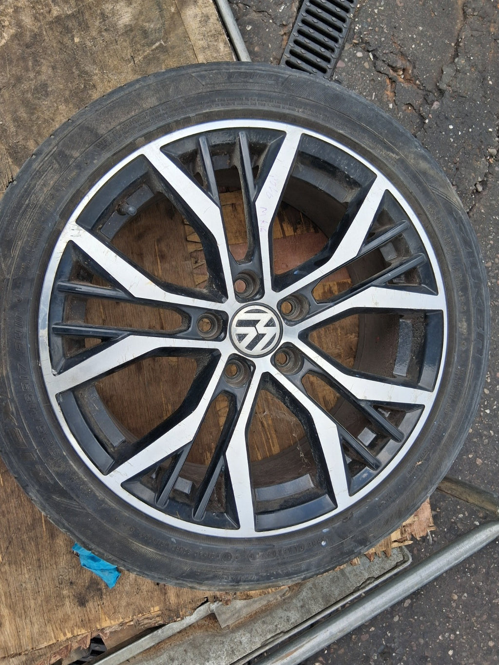 VW VOLKSWAGEN POLO 2018 MK6 SET OF 4 17 INCH ALLOY WHEEL WITH TYRE 225/45R17
