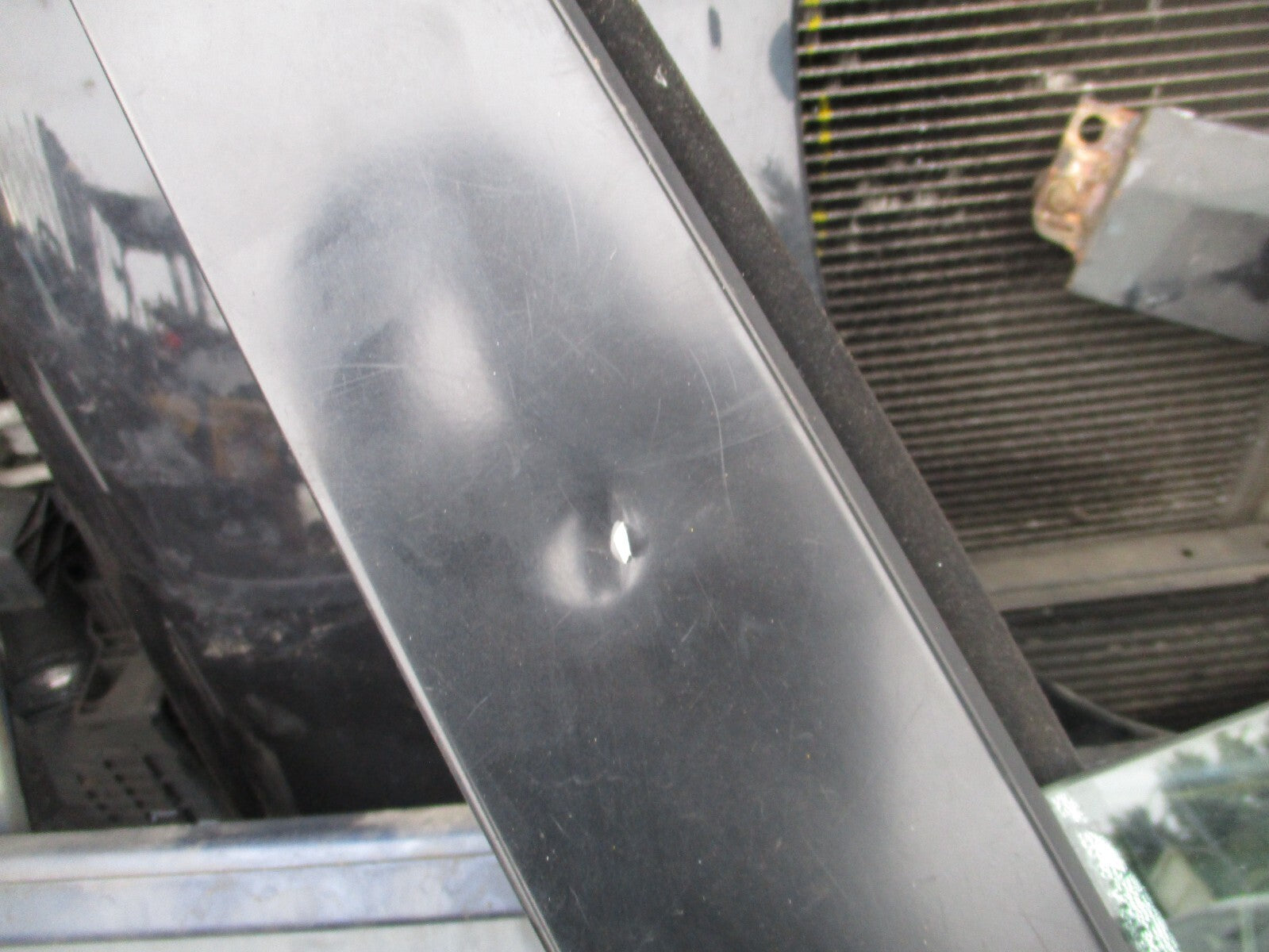 VW VOLKSWAGEN POLO MK4 2003 5 DOOR OSF DRIVER SIDE FRONT COMPLETE DOOR BLACK