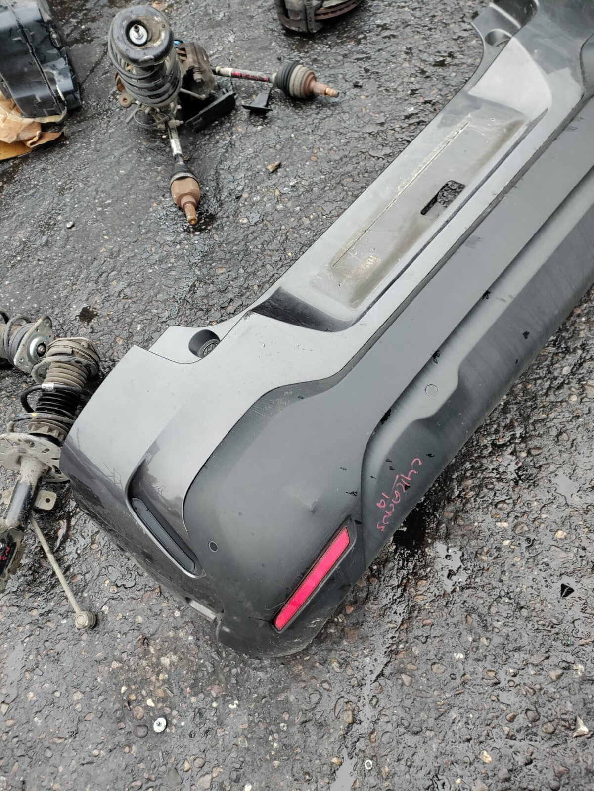 2019 CITROEN C4 CACTUS REAR COMPLETE BUMPER GREY