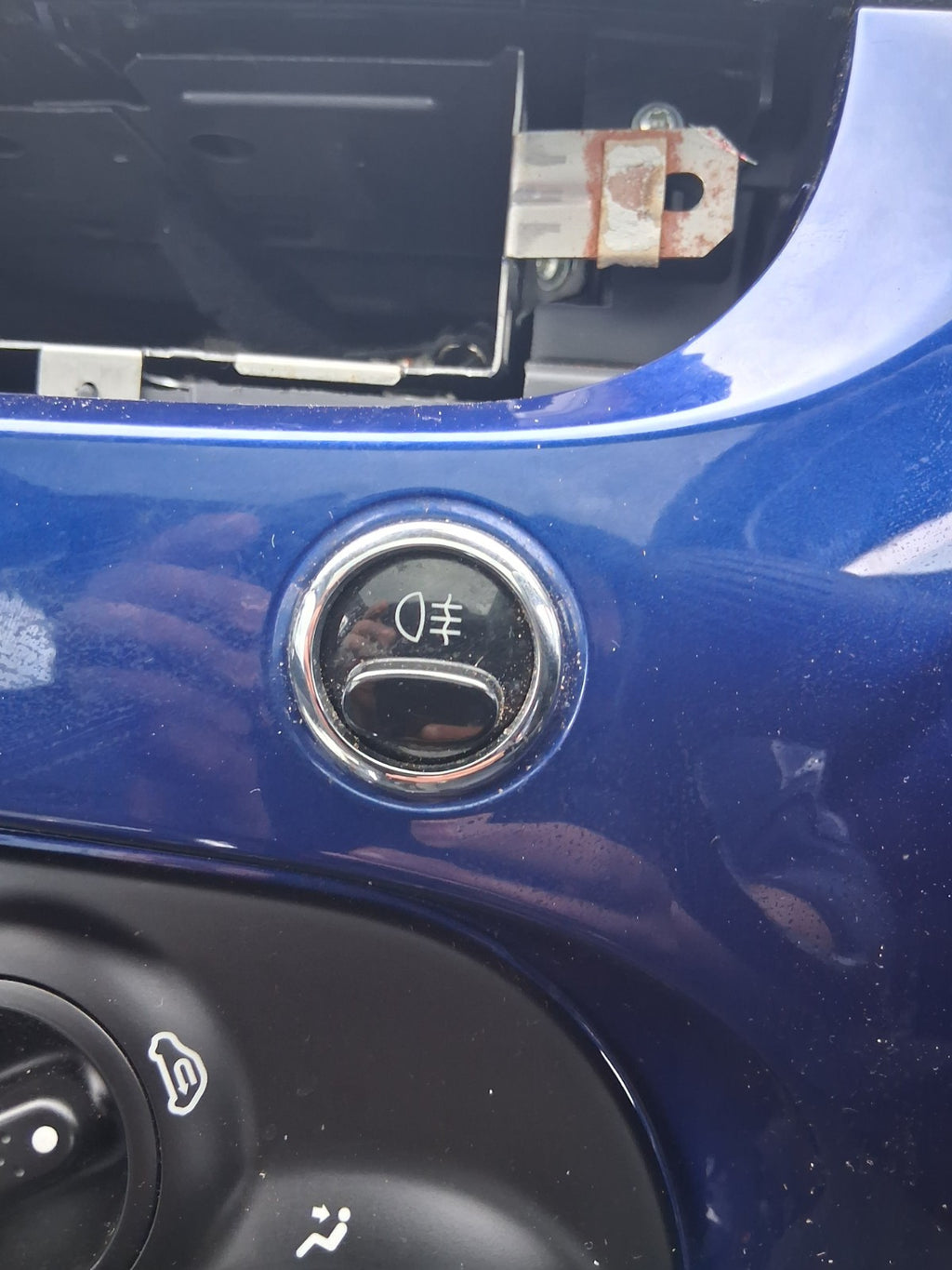 2010 FIAT 500 LOUNGE MK1 HAZARD FOGLIGHT CITY DASH SWITCH CONTROL UNIT