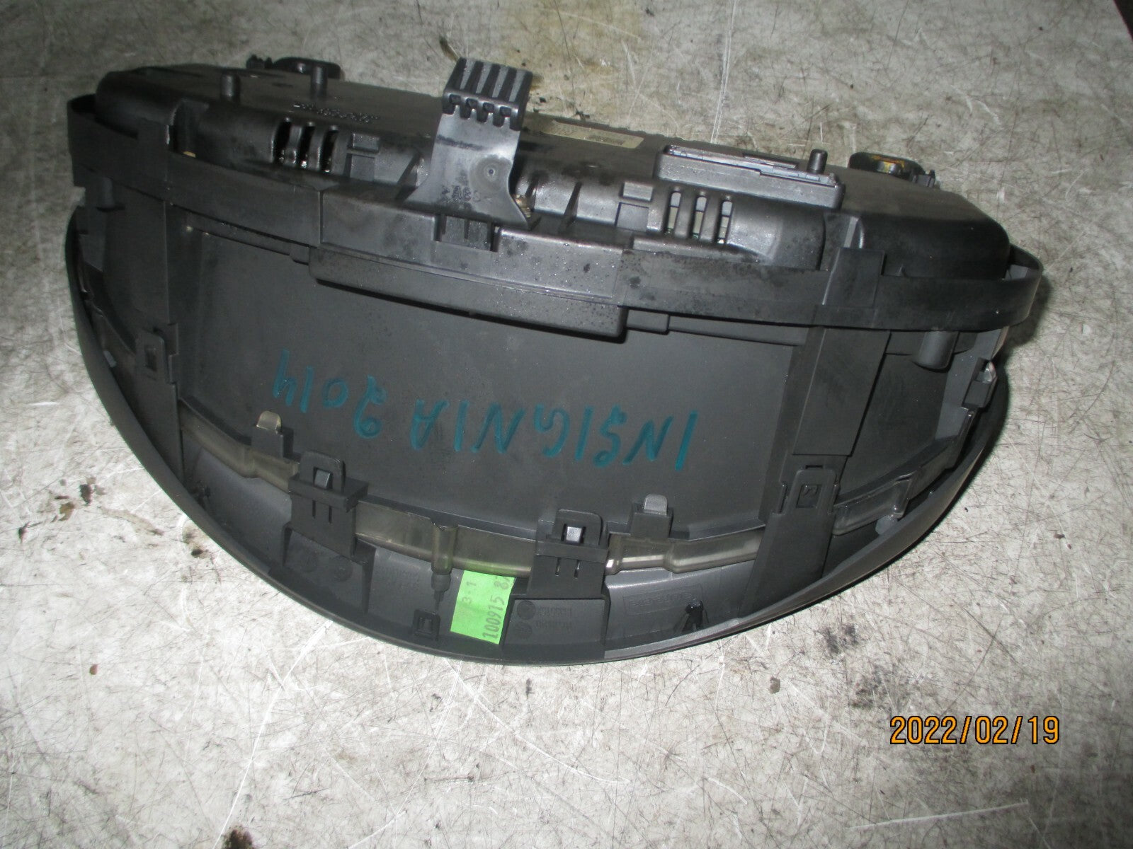 VAUXHALL INSIGNIA 2014 1.6 CDTI MANUAL SPEEDOMETER INSTRUMENT CLUSTER 23398027