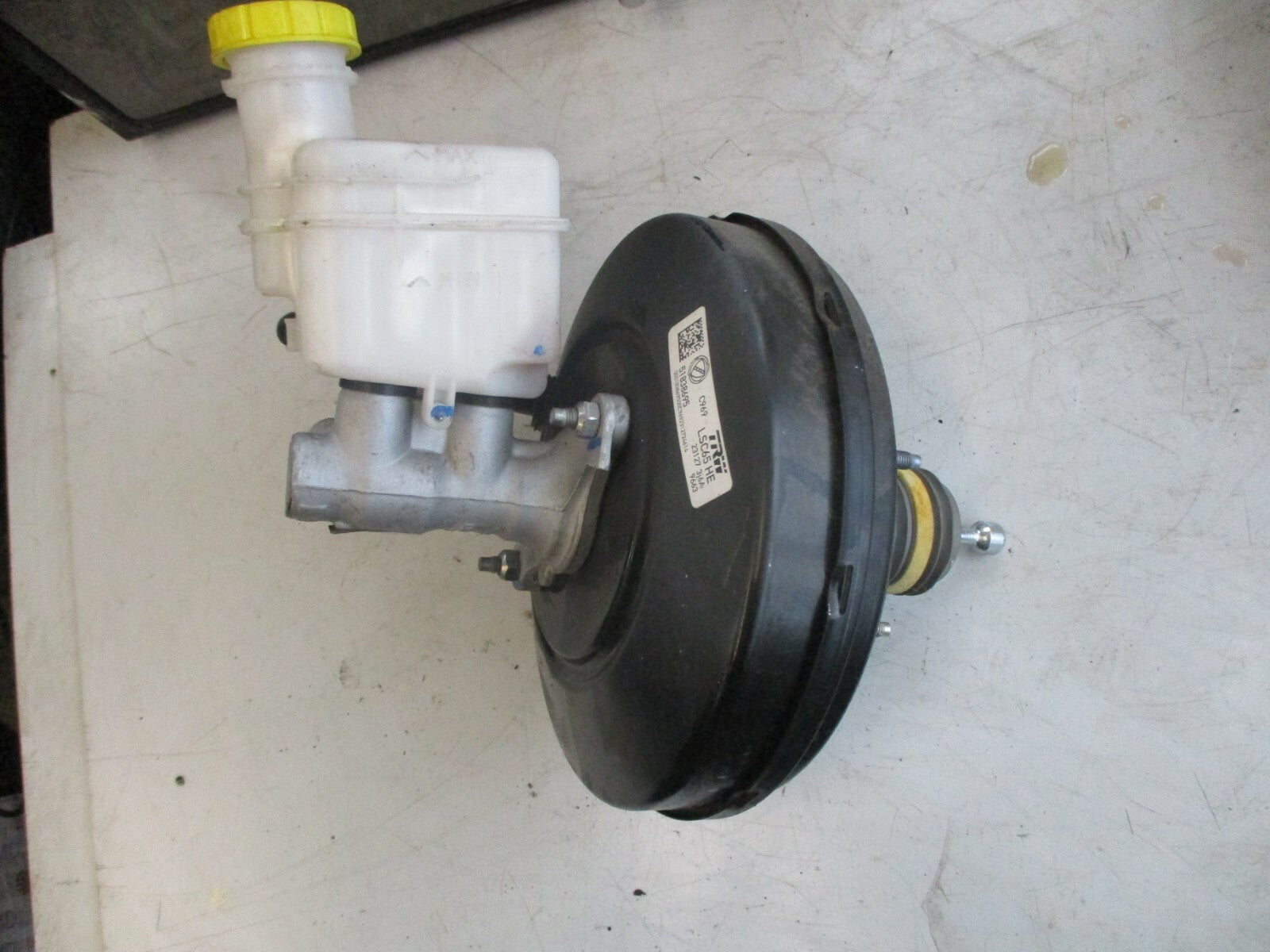 FIAT 500 2013 BRAKE MASTER CYLINDER & SERVO UNIT 51838695