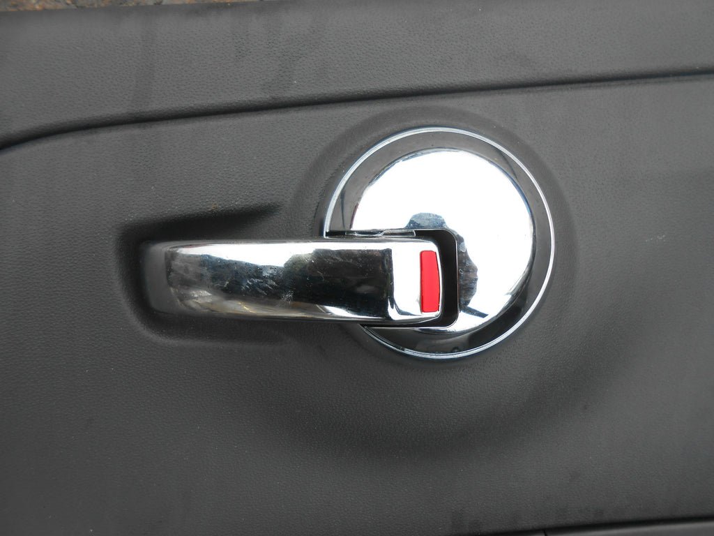 FIAT 500 312 2016 3 DOOR OS DRIVER SIDE DOOR CARD BLACK DAMAGED