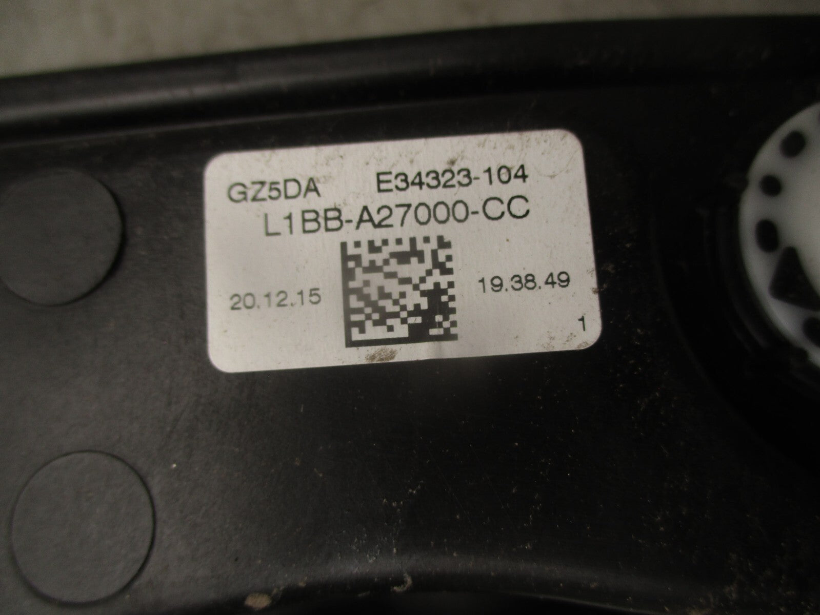 2021 FORD FIESTA MK8 OSR DRIVER SIDE REAR WINDOW MOTOR & REGULATOR A27000CC
