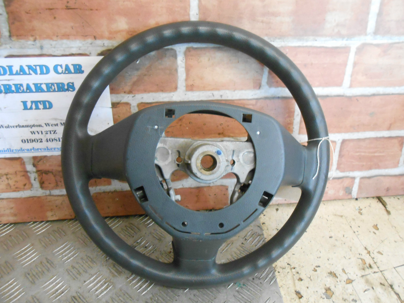 NISSAN PIXO 2014 3 SPOKE BARE STEERING WHEEL 48110-68KOO