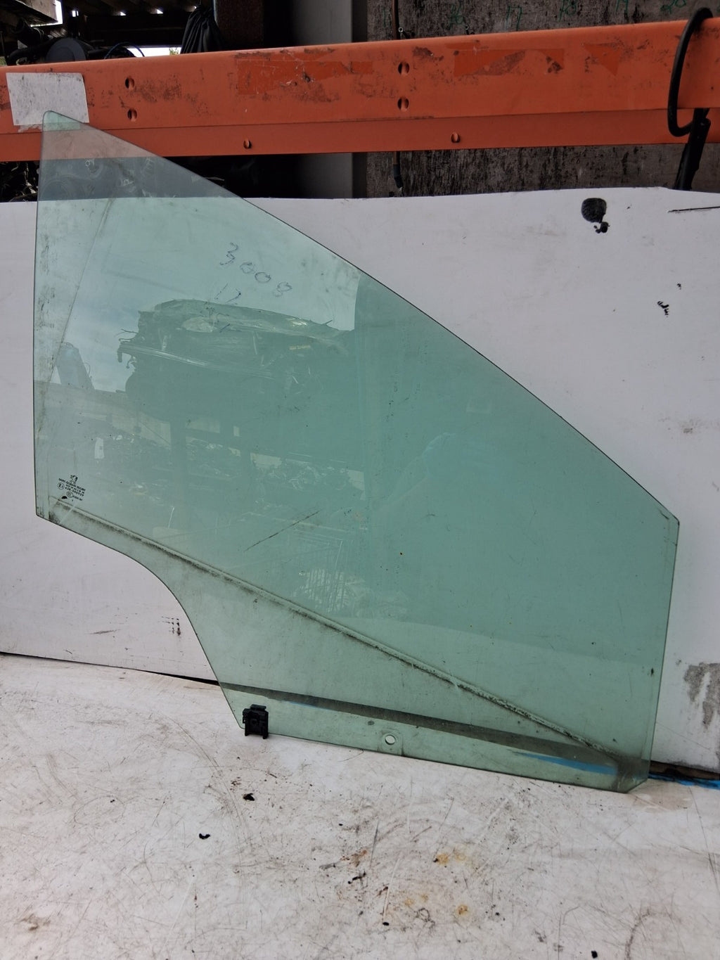 2012 PEUGEOT 3008 MK1 OSF DRIVER SIDE FRONT RIGHT WINDOW GLASS