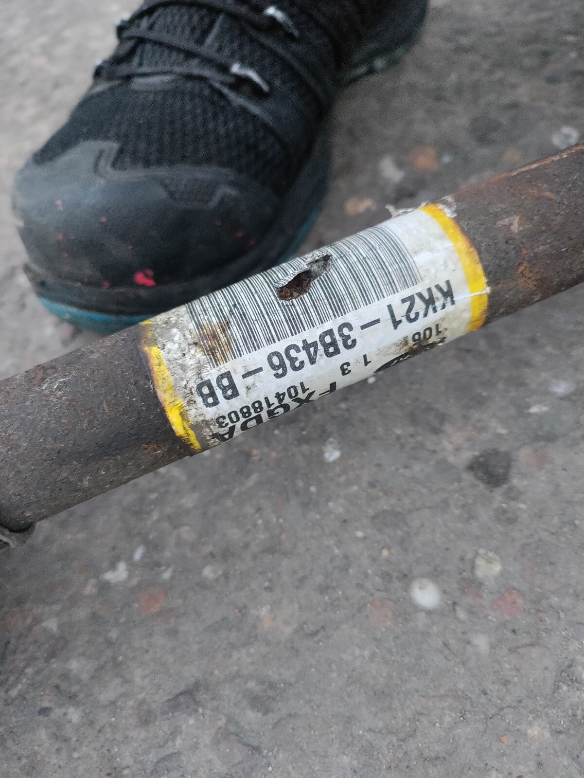 2021 FORD TRANSIT MK8 FWD 2.0 TDCI MANUAL OSF DRIVER SIDE DRIVESHAFT KK213B436BB