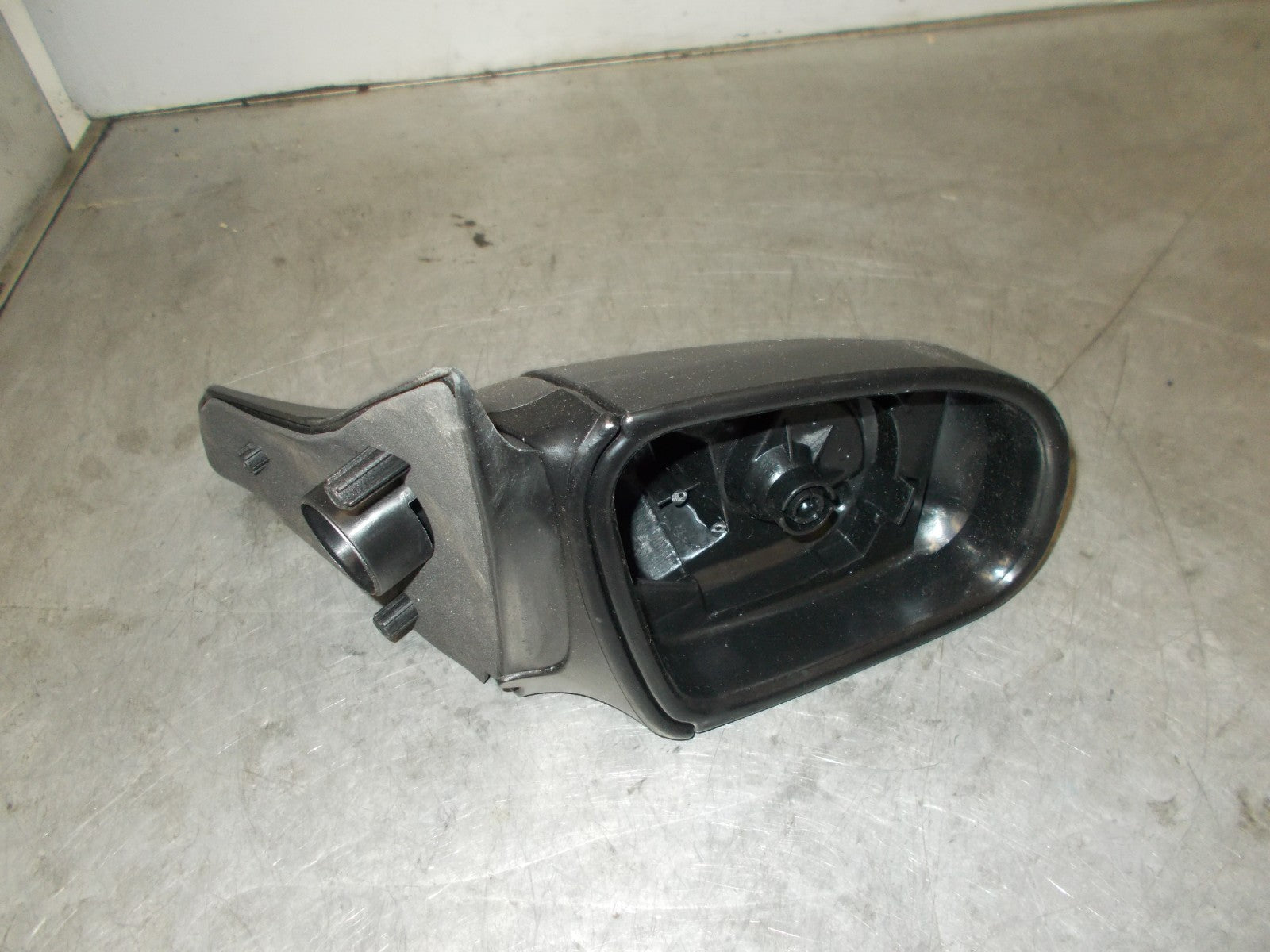 VAUXHALL CORSA OS DRIVER SIDE ELECTRIC DOOR WING MIRROR CASING BLACK 489720041